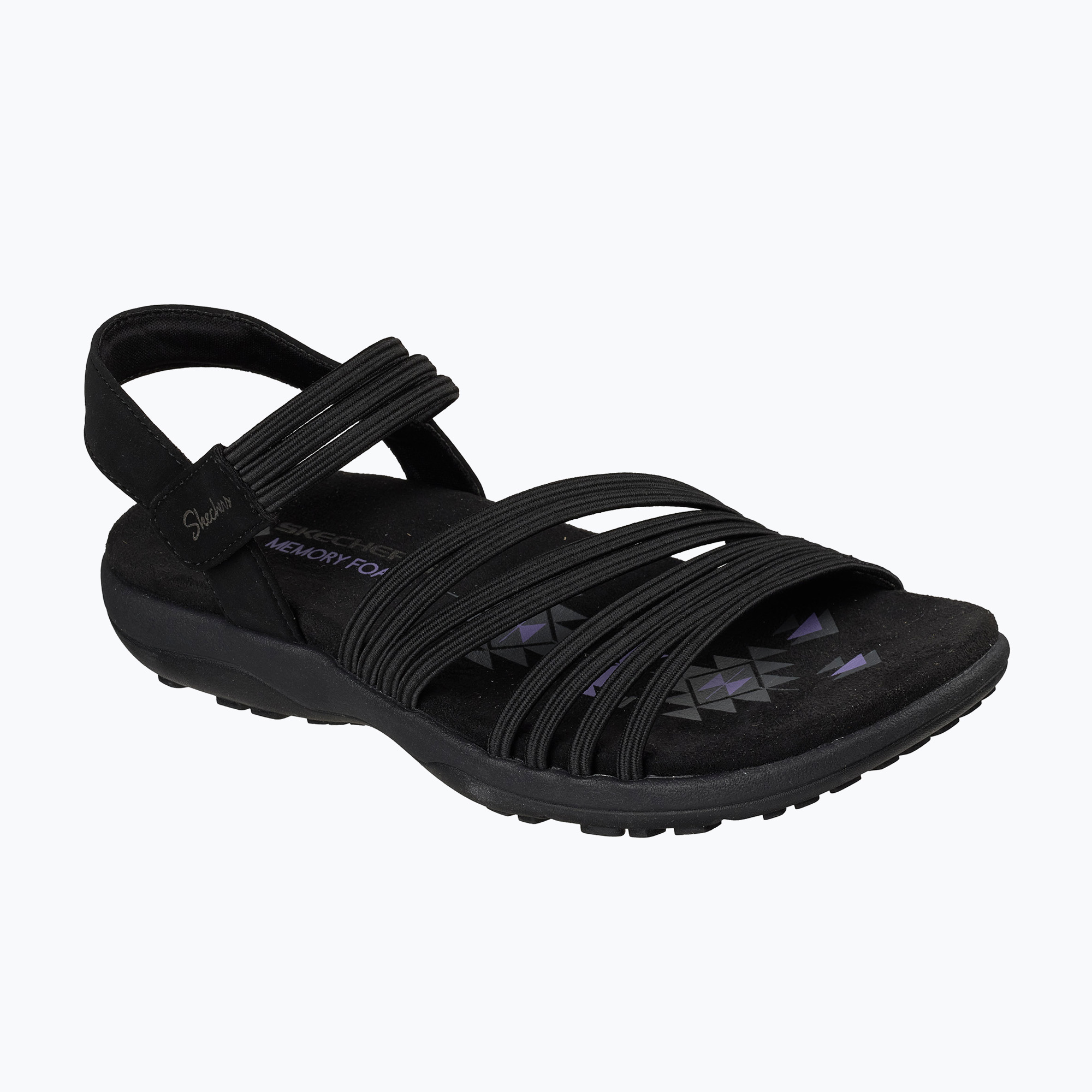 Дамски сандали SKECHERS Reggae Slim Coffee Run black