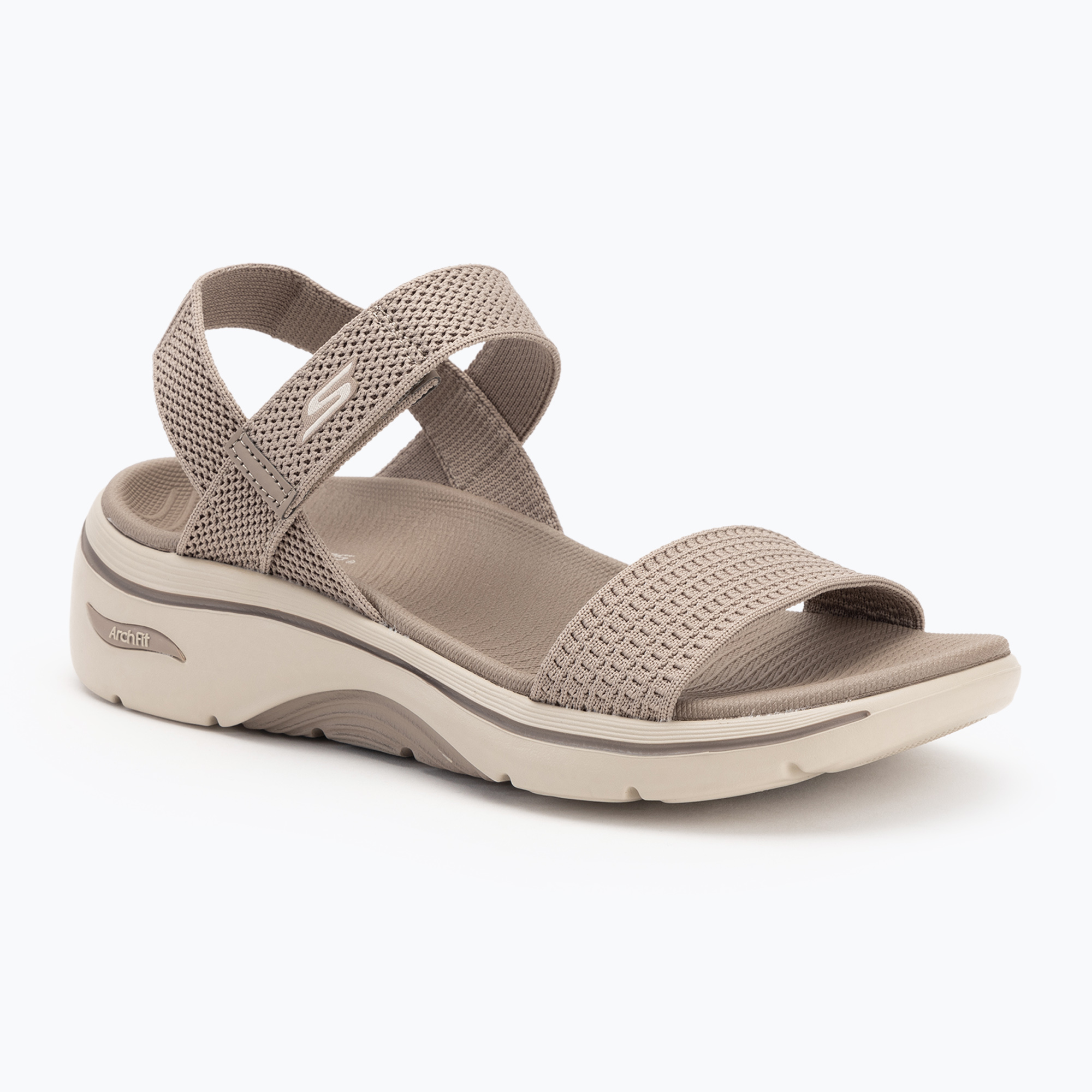 Sandały damskie SKECHERS Go Walk Arch Fit 2.0 taupe 