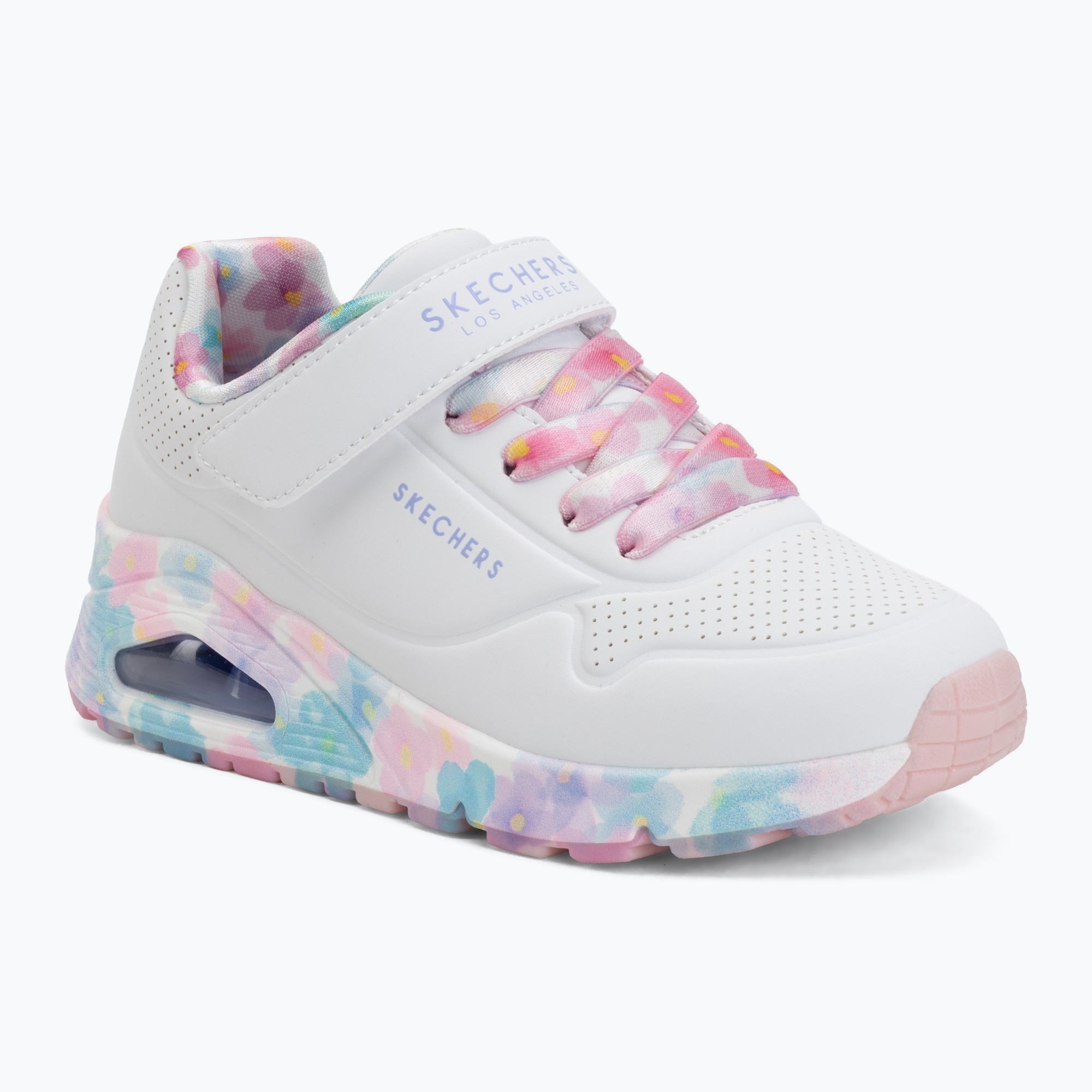 Buty dziecięce SKECHERS Uno Gen1 Fresh Blooms white 