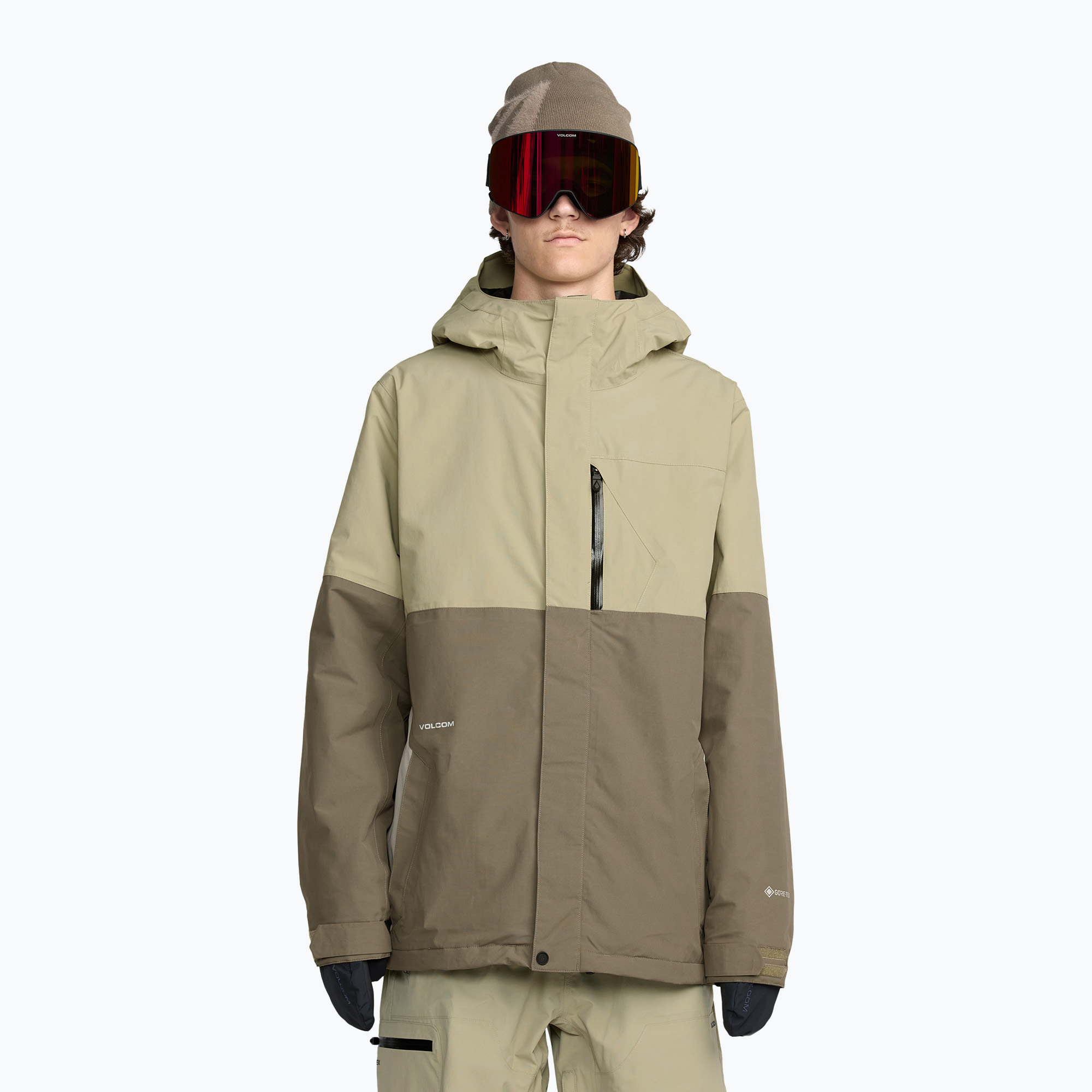 Мъжко яке за сноуборд Volcom L Insulated GTX moss green