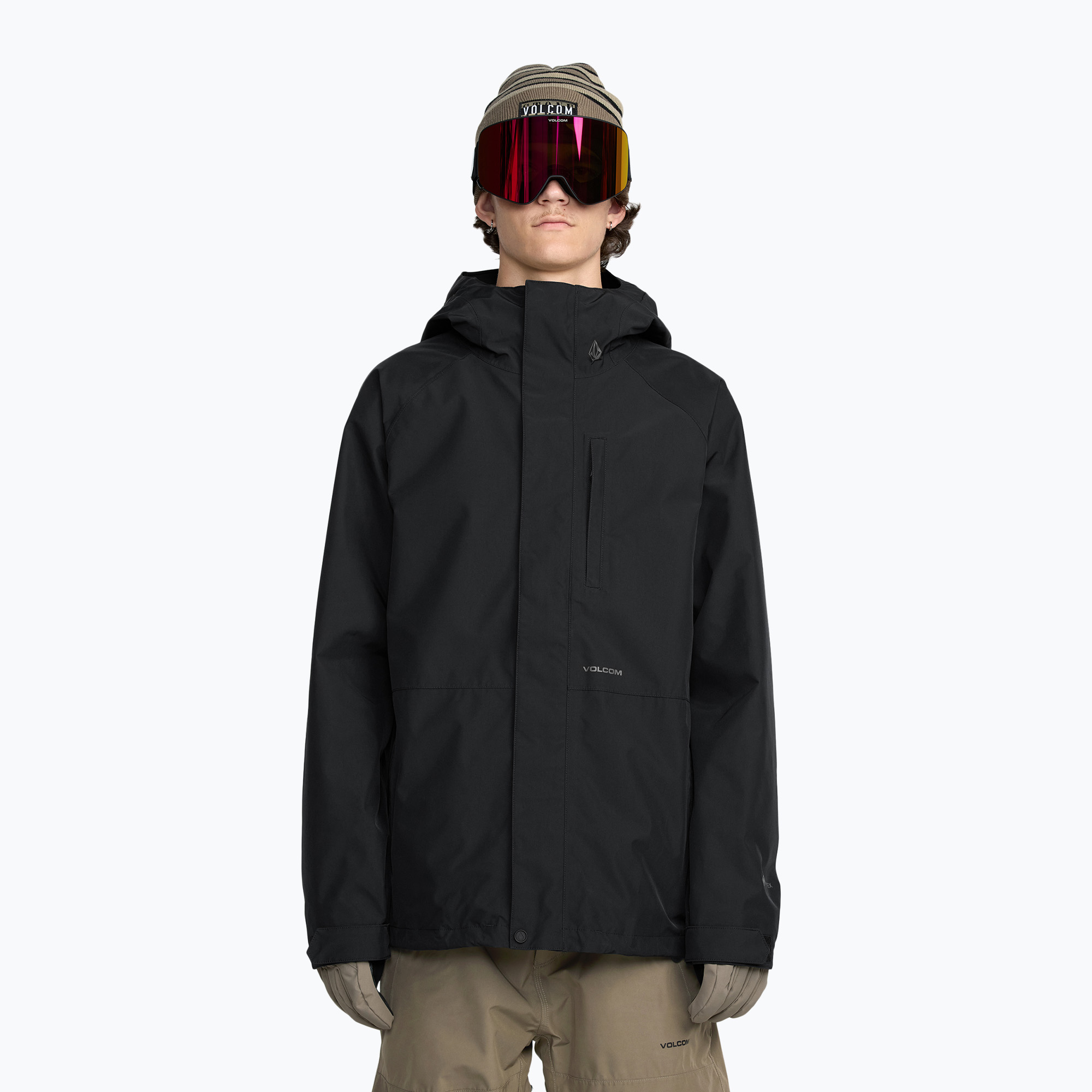 Férfi snowboarddzseki Volcom Dua Insulated GTX black (Dua Insulated GTX G0452603_BLK)