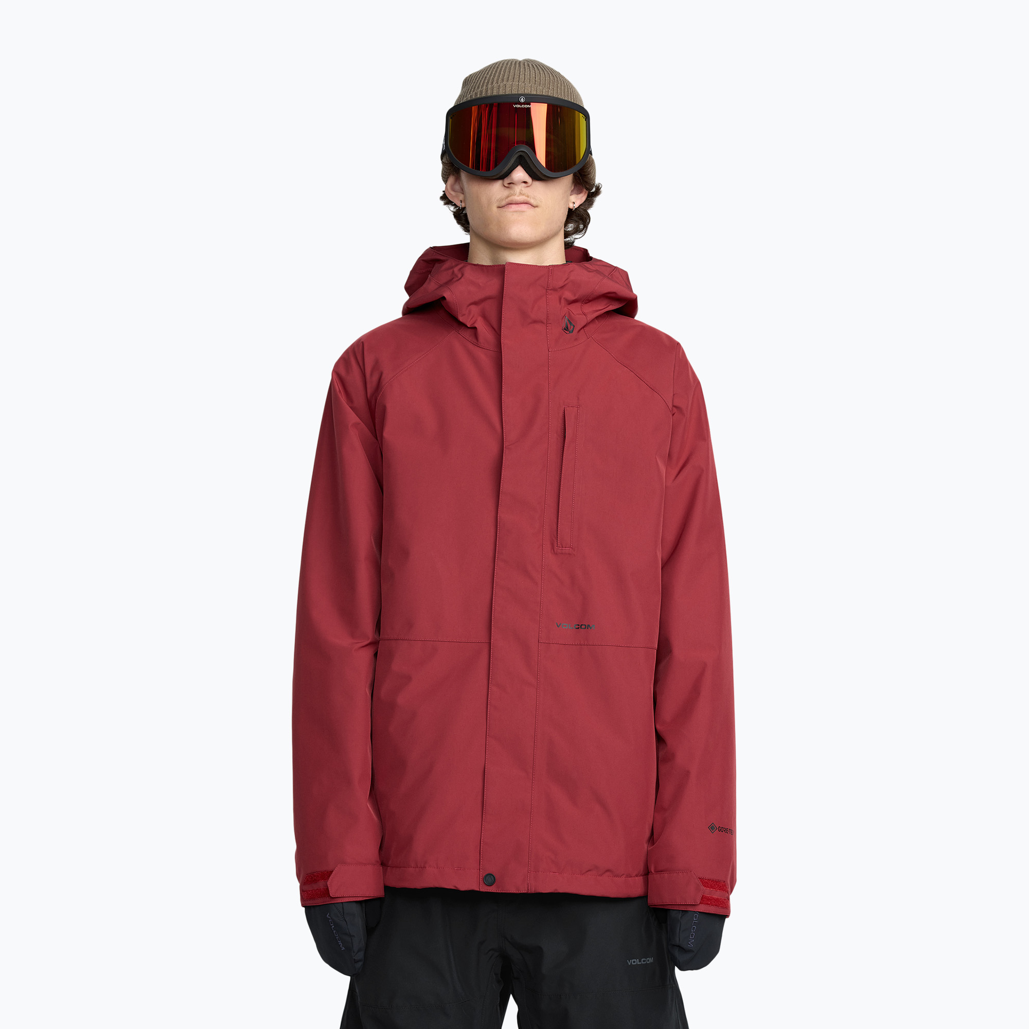 Мъжка яке за сноуборд Volcom Dua Insulated GTX red