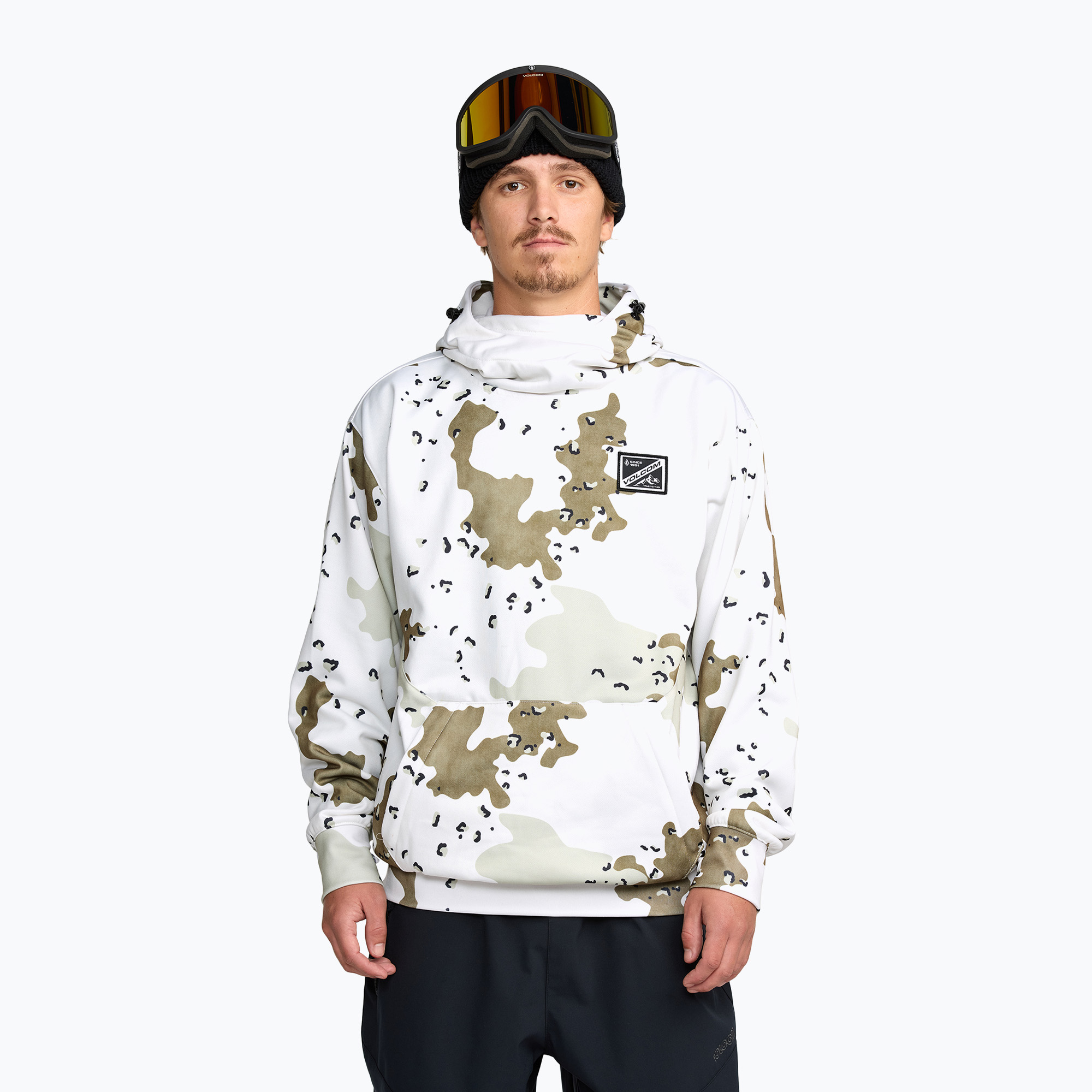 Мъжки суитшърт за сноуборд Volcom Hydro Riding Hoodie white