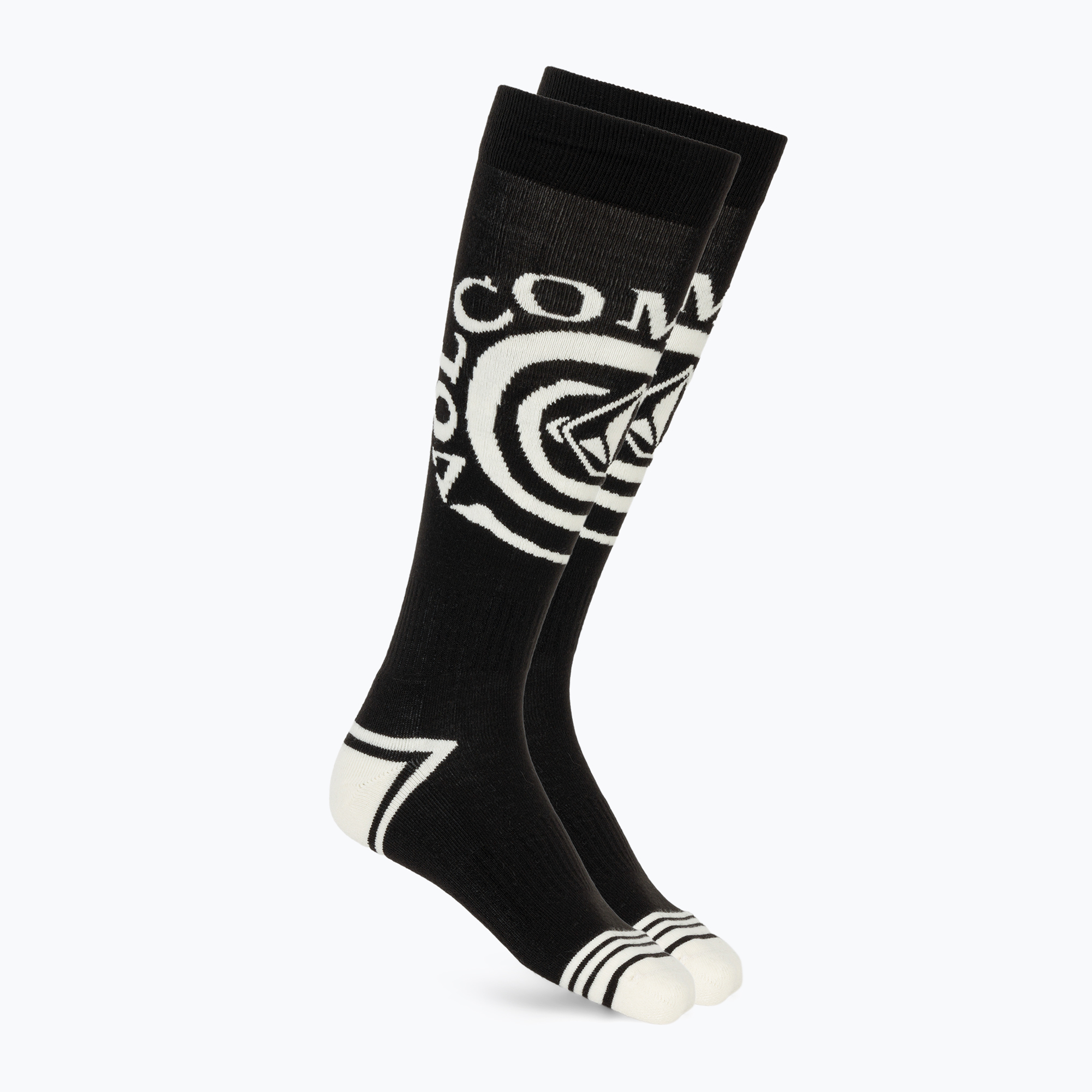 Мъжки скиорски чорапи Volcom Spiral Over The Calf black