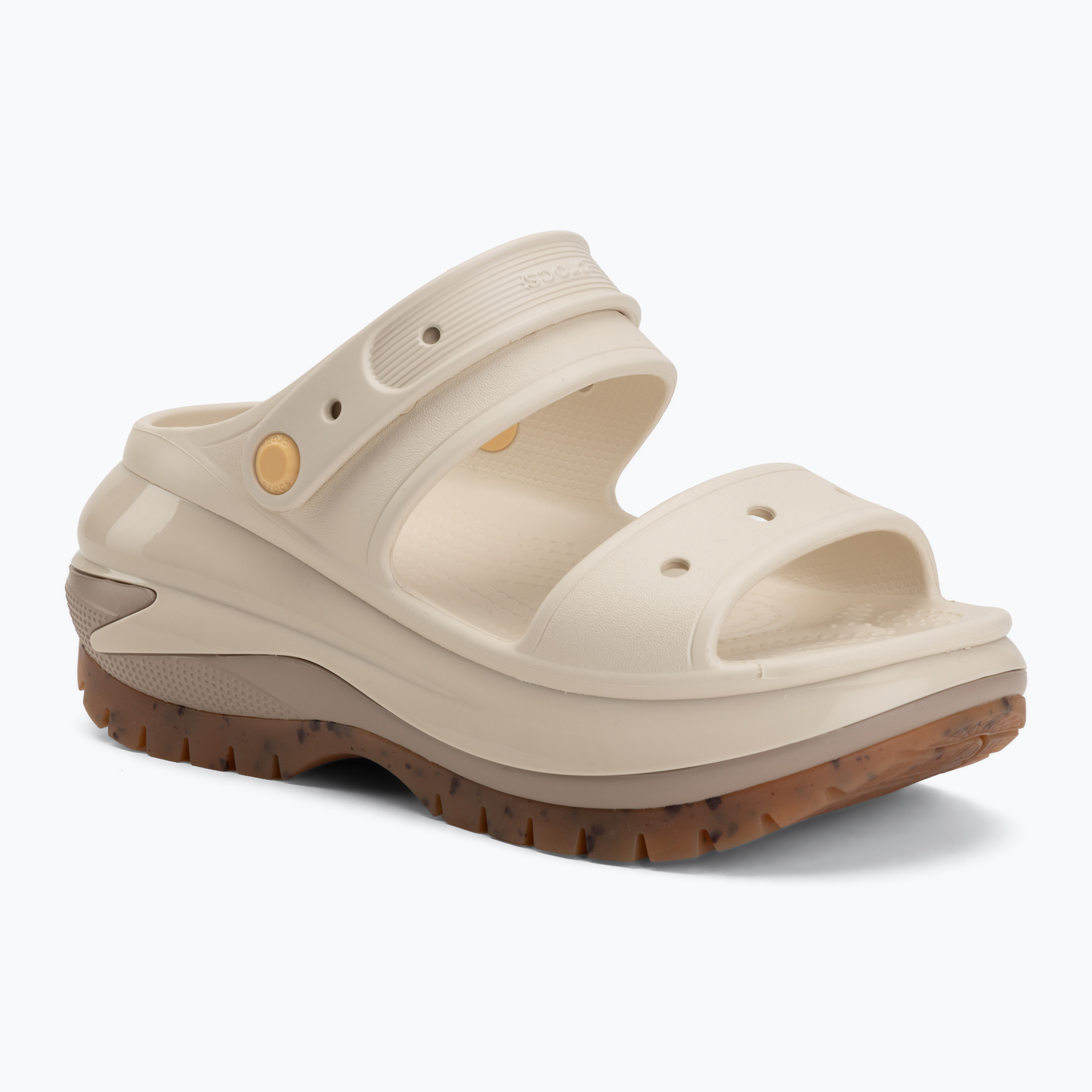 Дамски сандали Crocs Mega Crush taupe