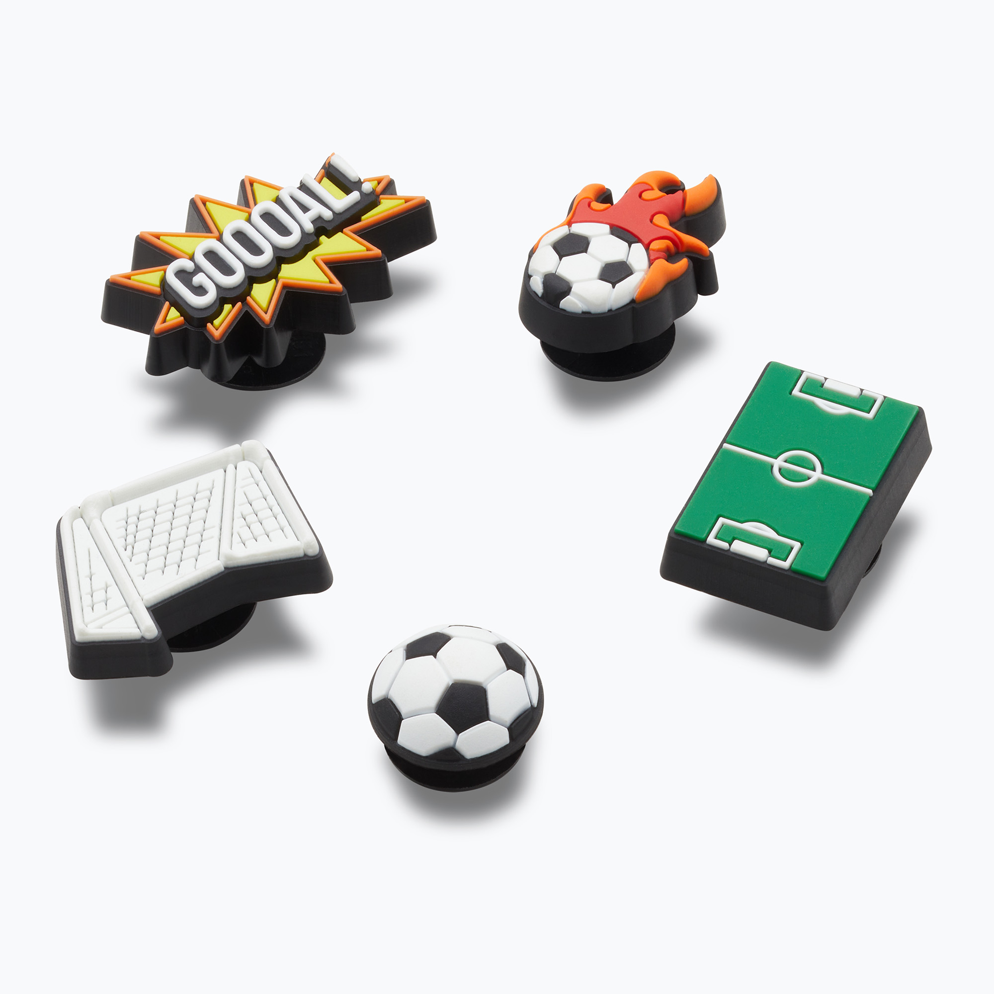 Значки Crocs Futbol futbol 5 pack