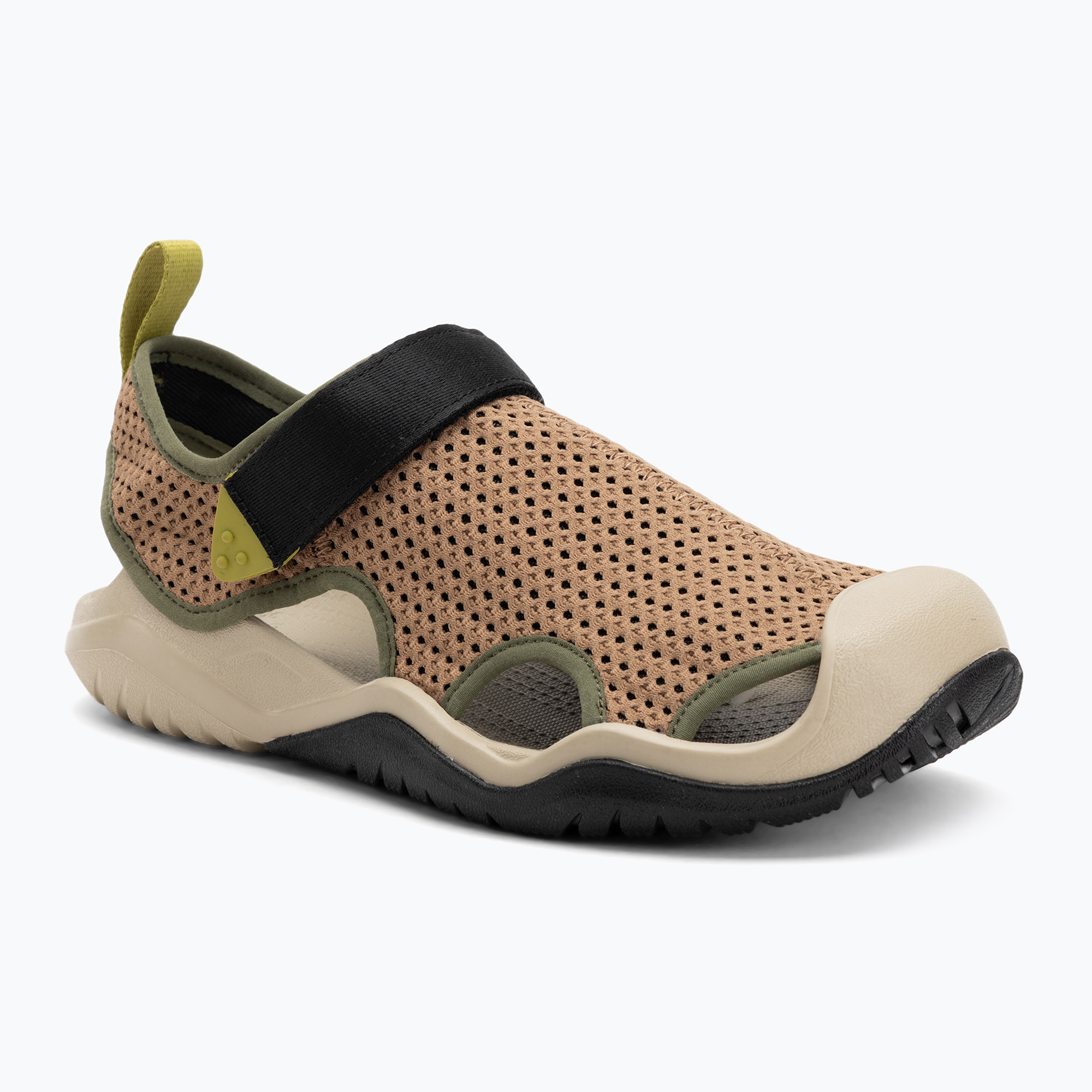 Sandały męskie Crocs Swiftwater Mesh Deck sepia 