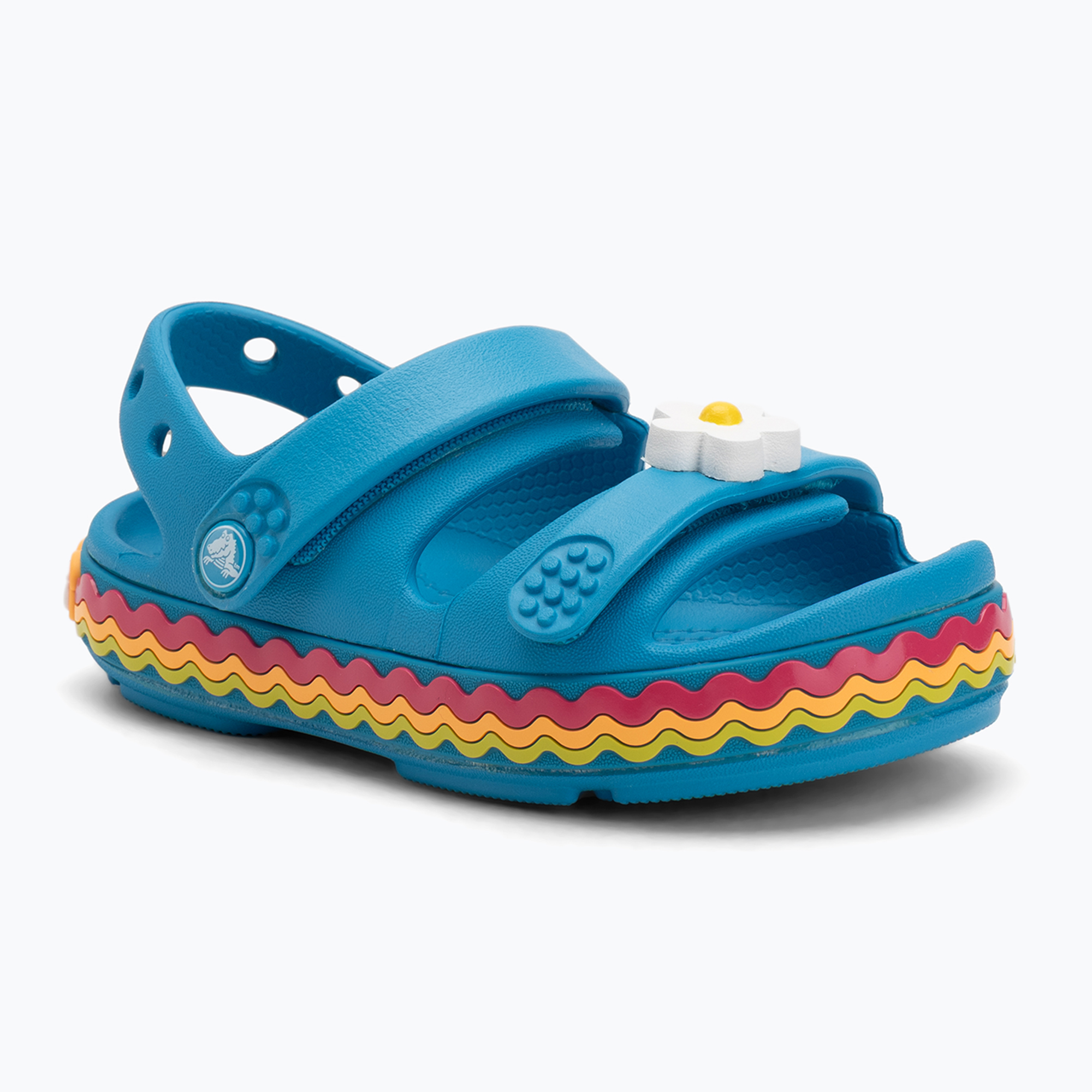Sandały dziecięce Crocs Crocband Cruiser Ricrac marina 