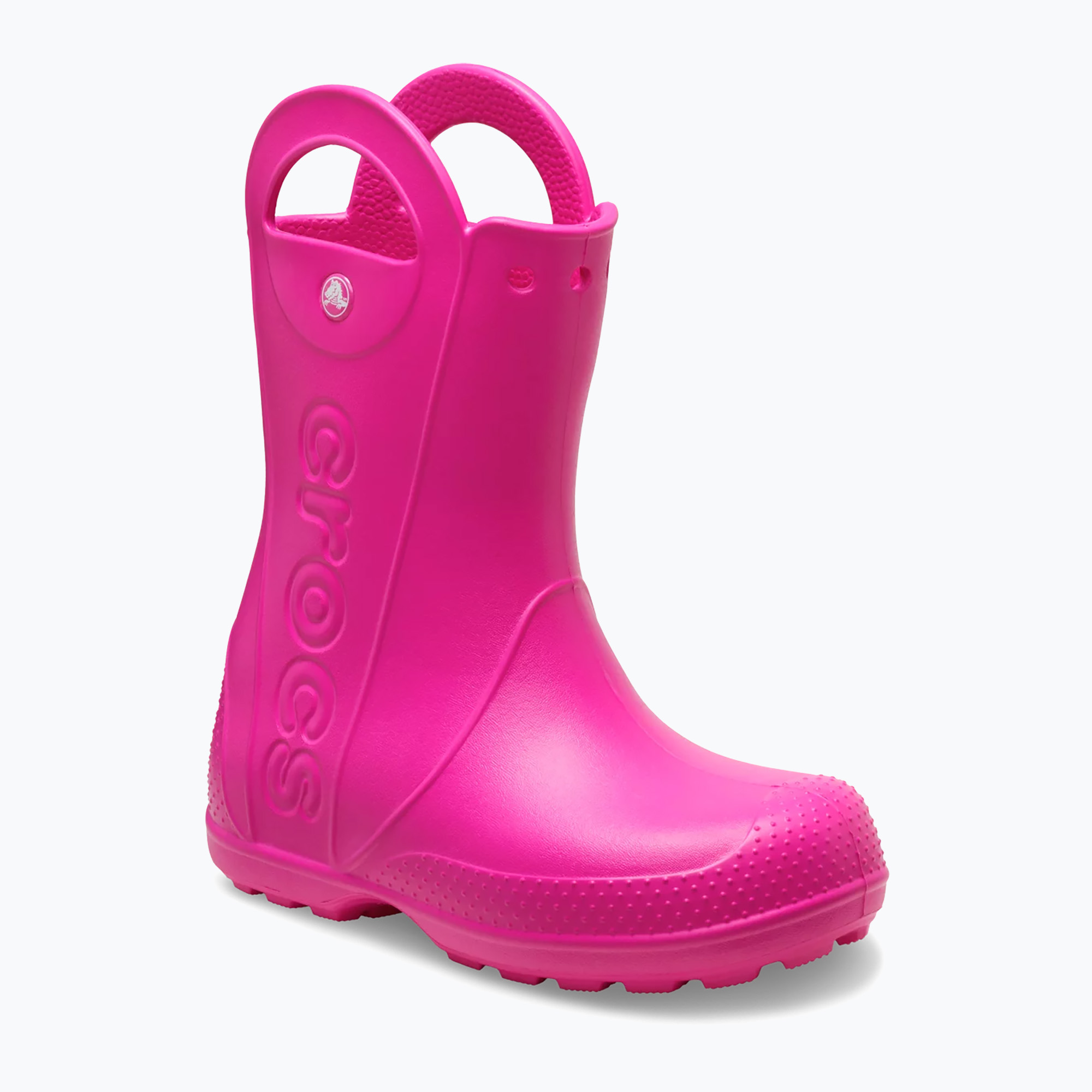 Kalosze dziecięce Crocs Handle It Rain Boot Kids Toddler pink crush 