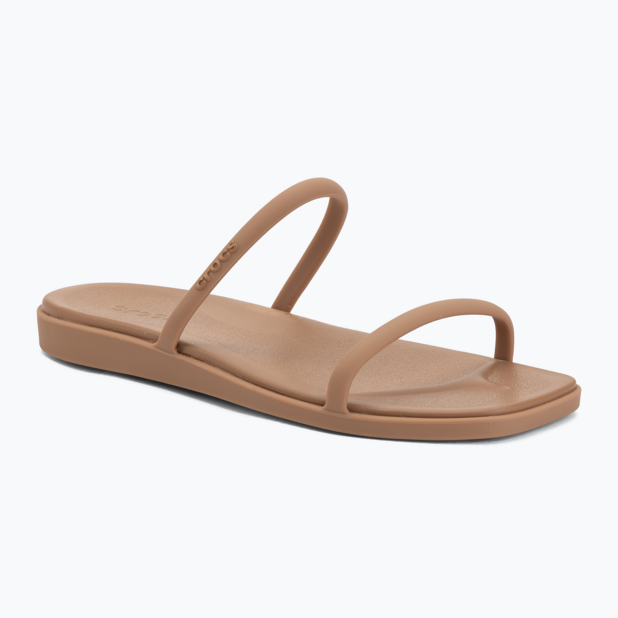 Sandały damskie Crocs Miami Two Strap Sandal milk chocolate 