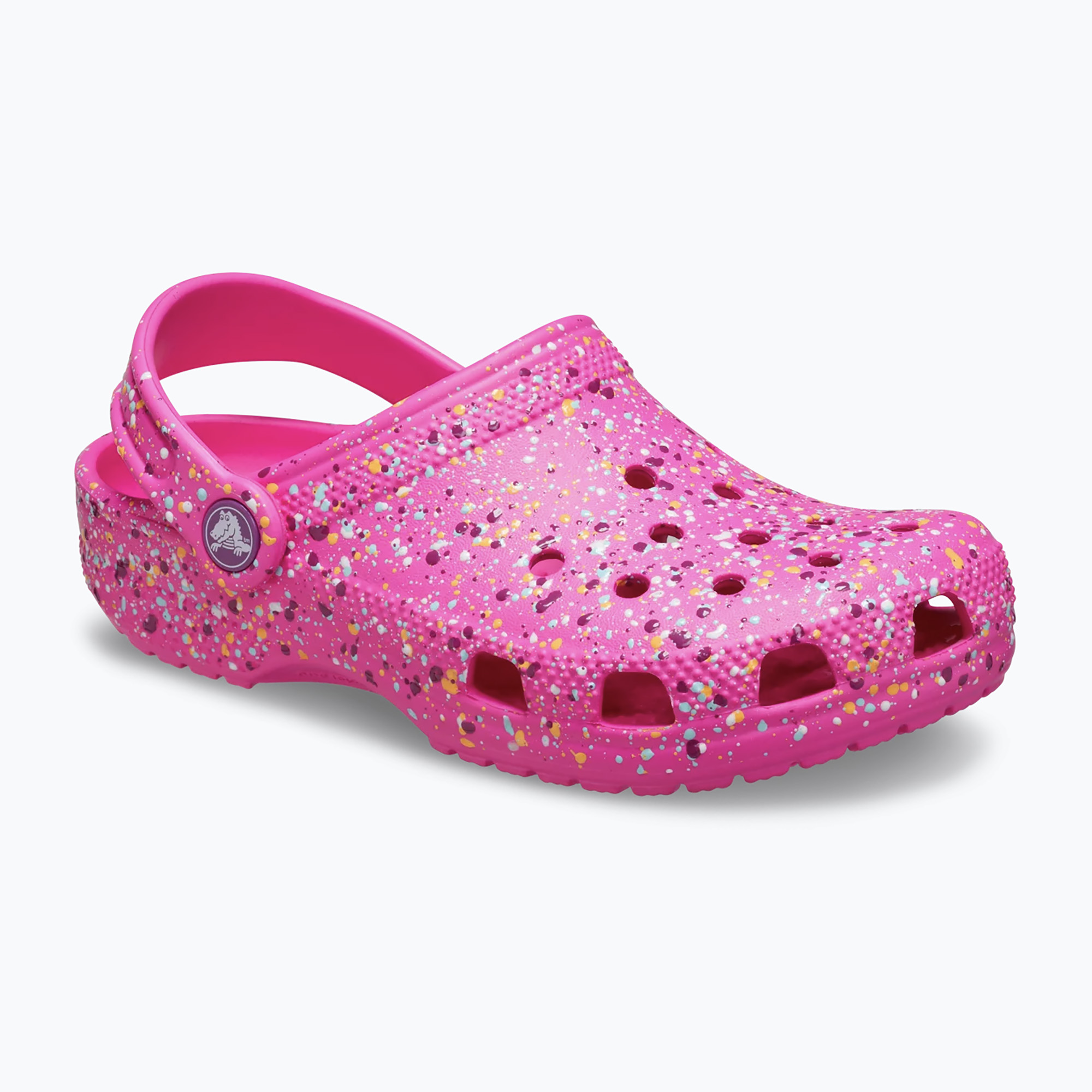 Детски чехли Crocs Classic Paint Splatter Clog