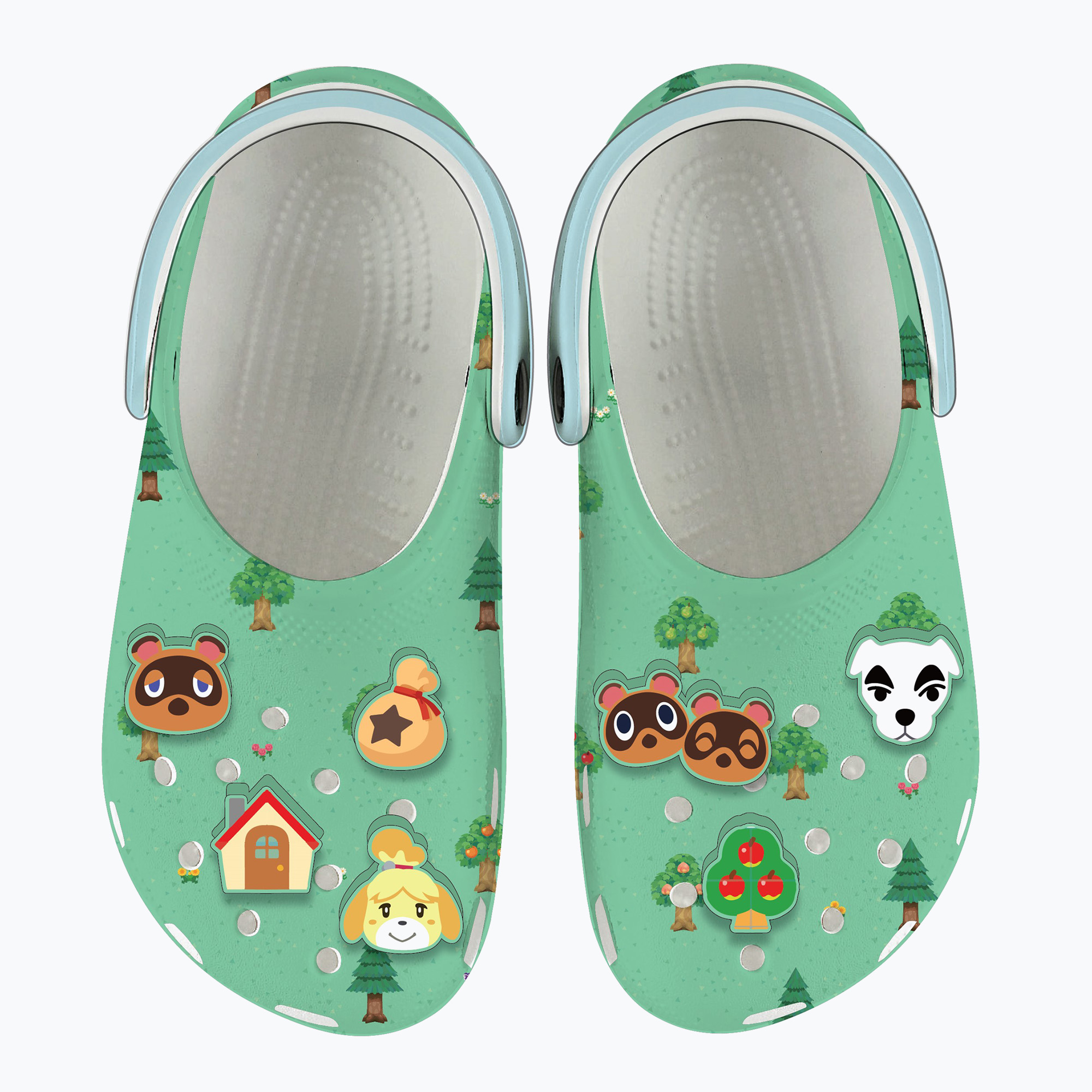 Klapki dziecięce Crocs Classic Animal Crosing Clog Kids multicolor 