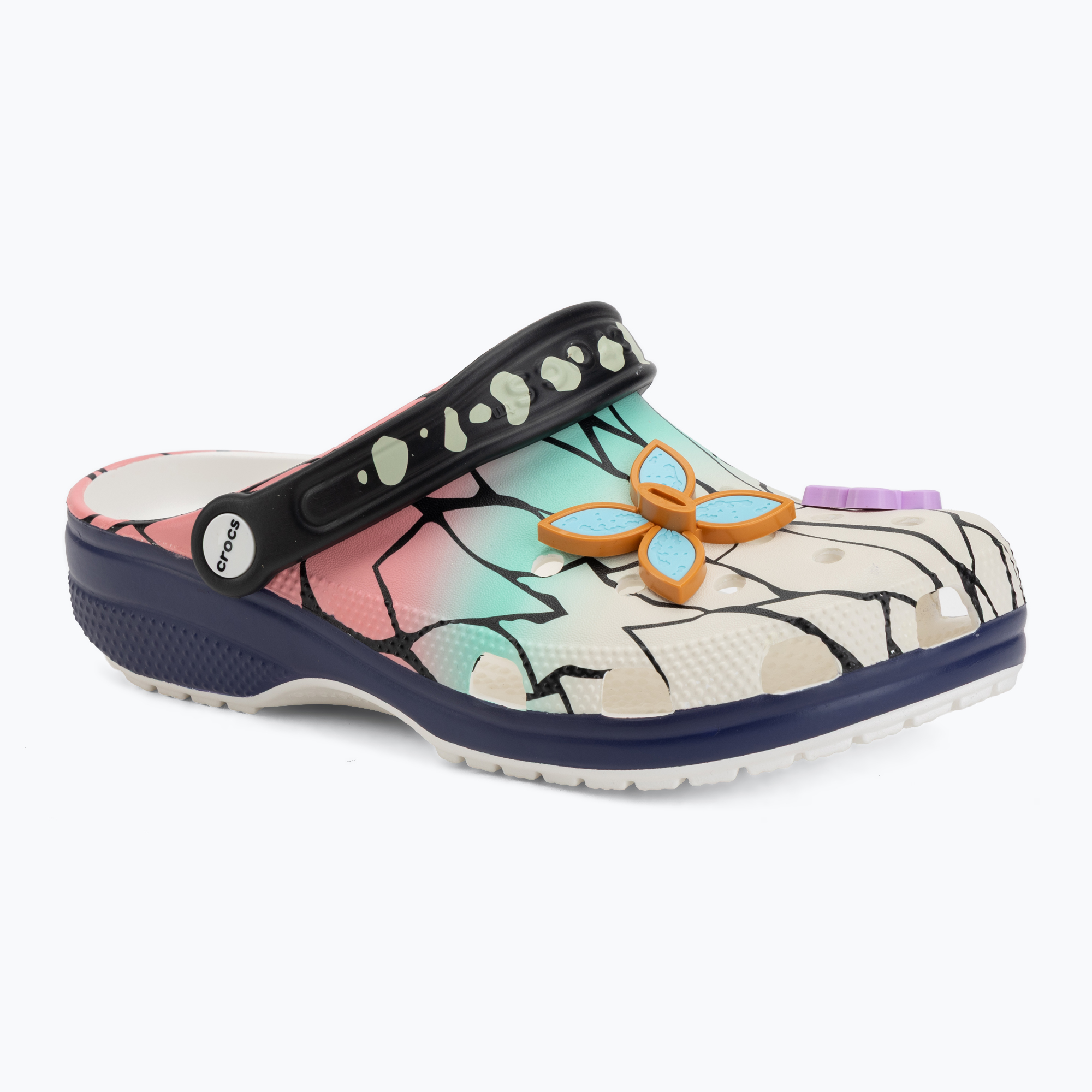 Klapki Crocs Classic Demon Slayer Shinobu multicolor 