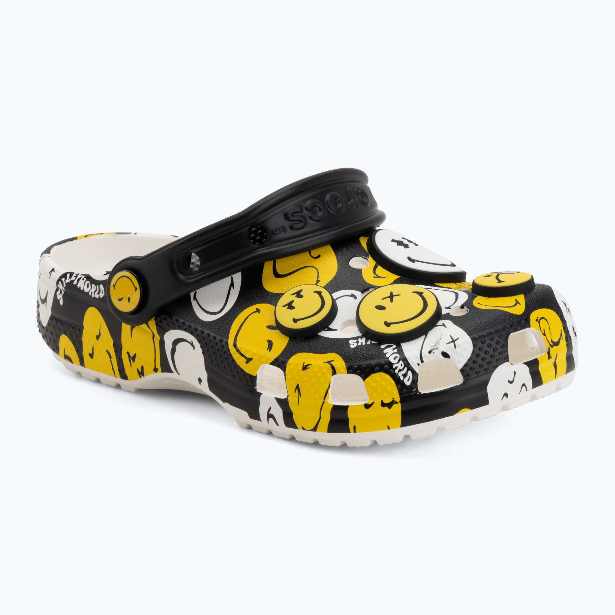 Klapki dziecięce Crocs Classic Smiley Kids multicolor 