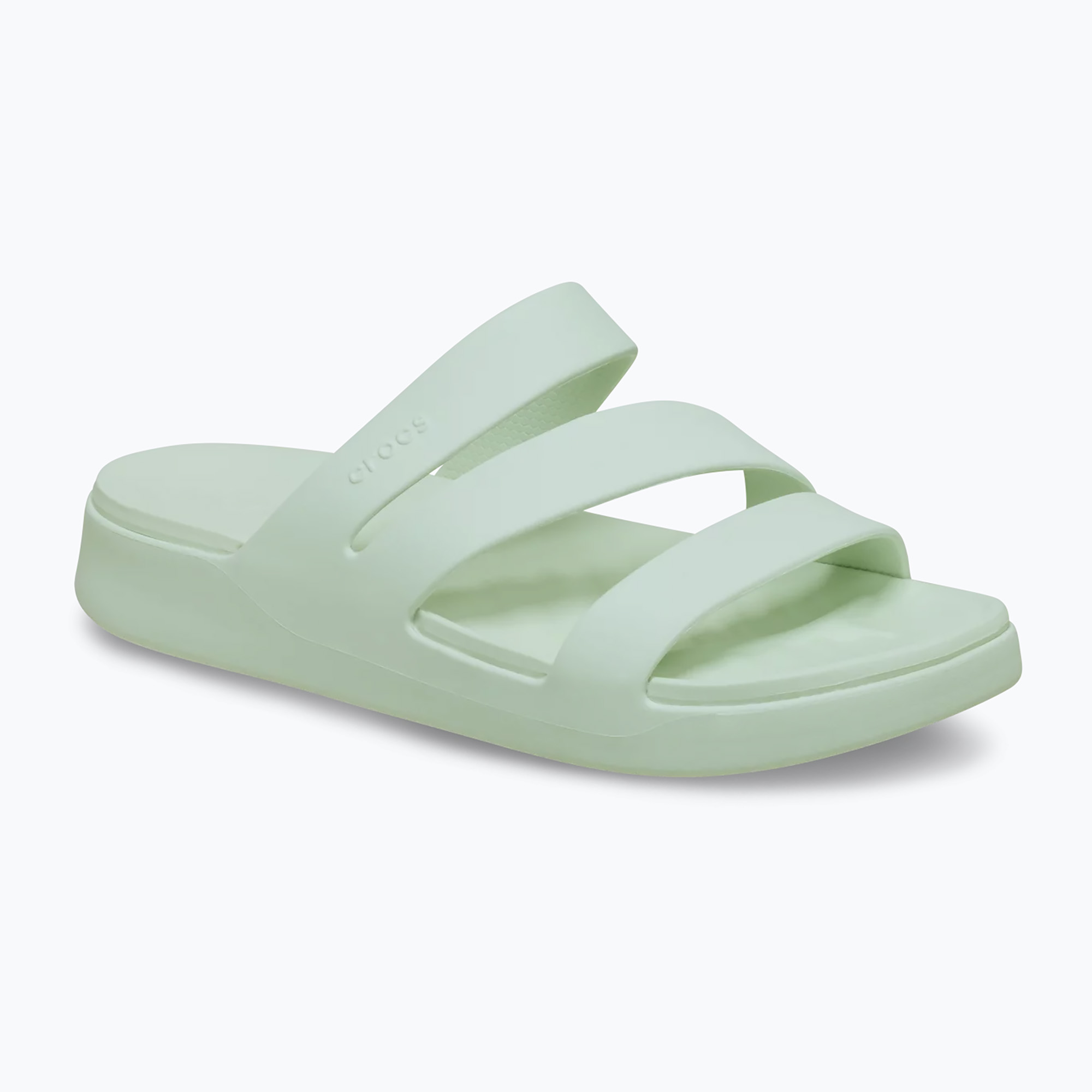 Дамски чехли Crocs Getaway Strappy mint tint