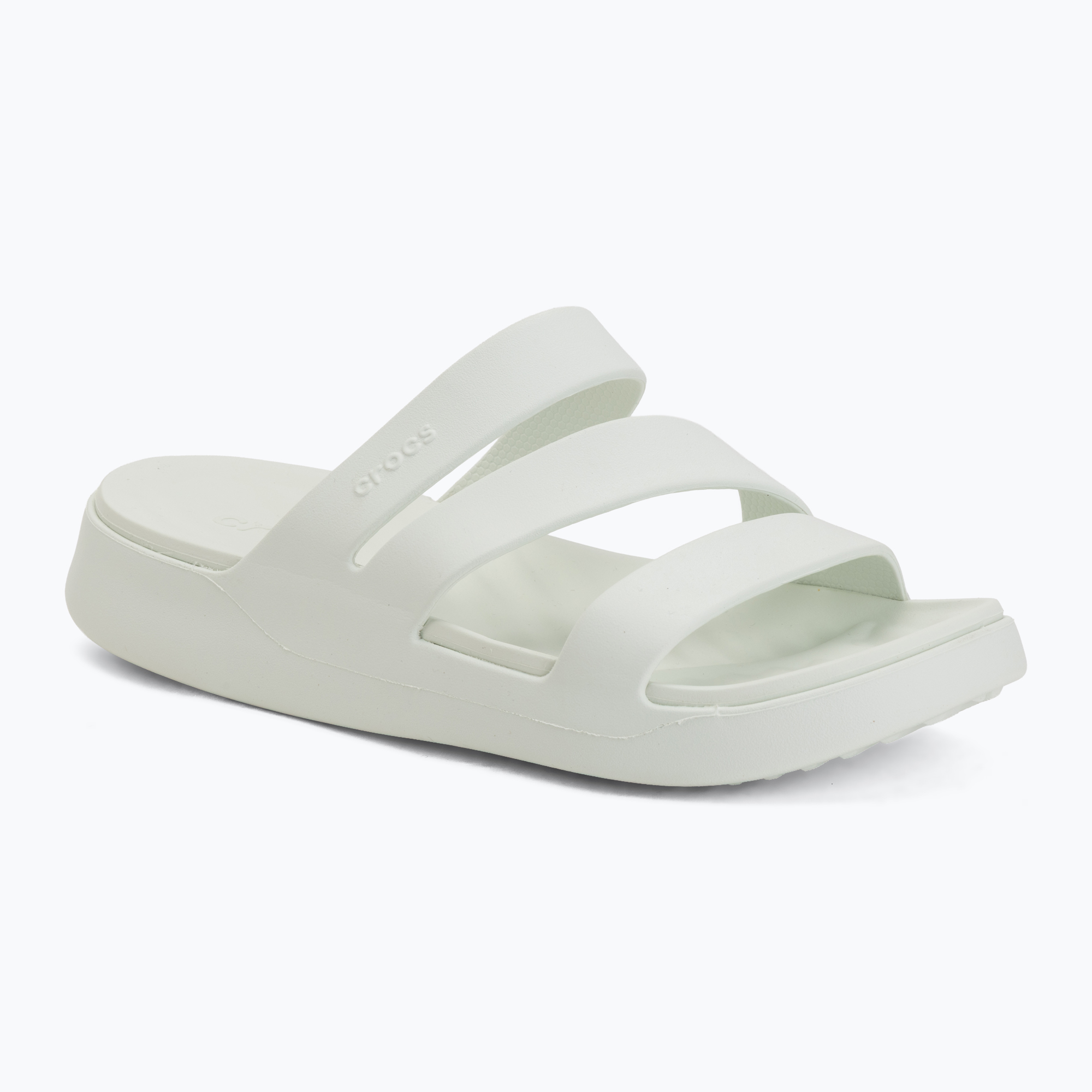 Klapki damskie Crocs Getaway Strappy mint tint 