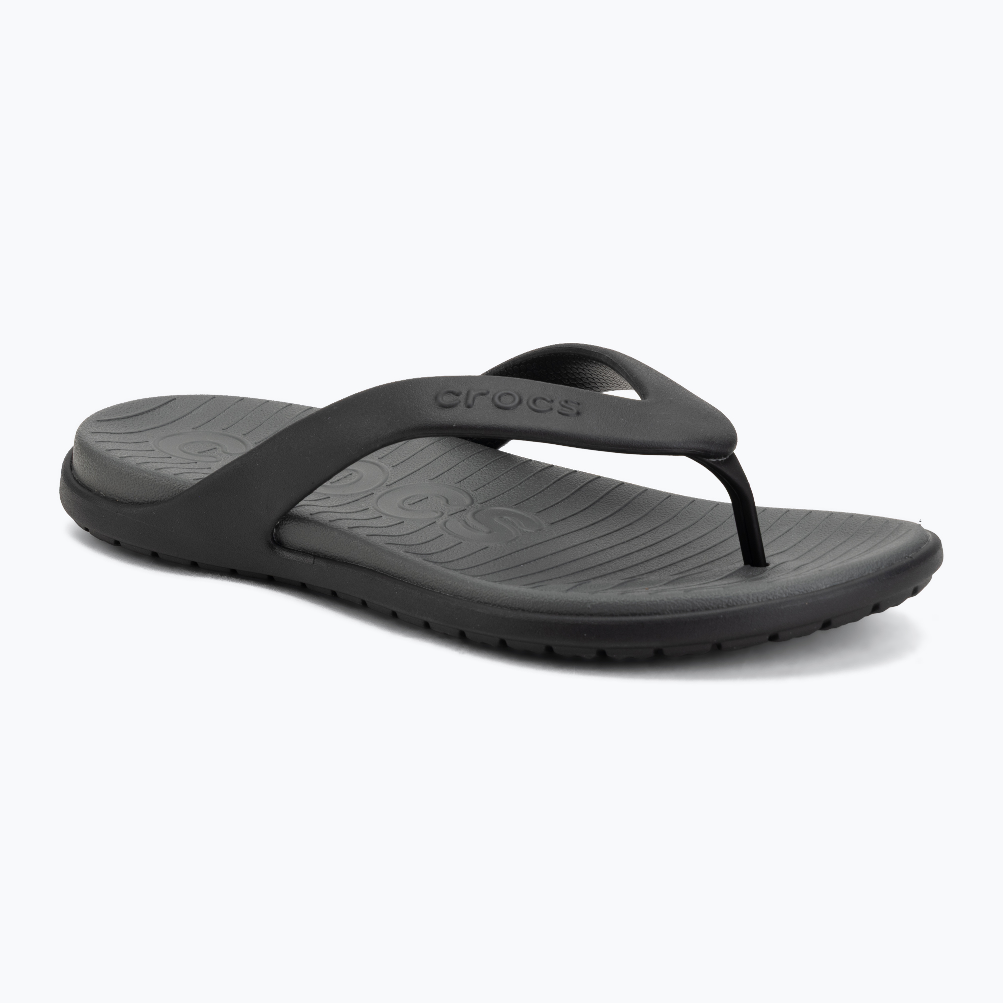 Japonki Crocs Coast Flip black/slate grey 