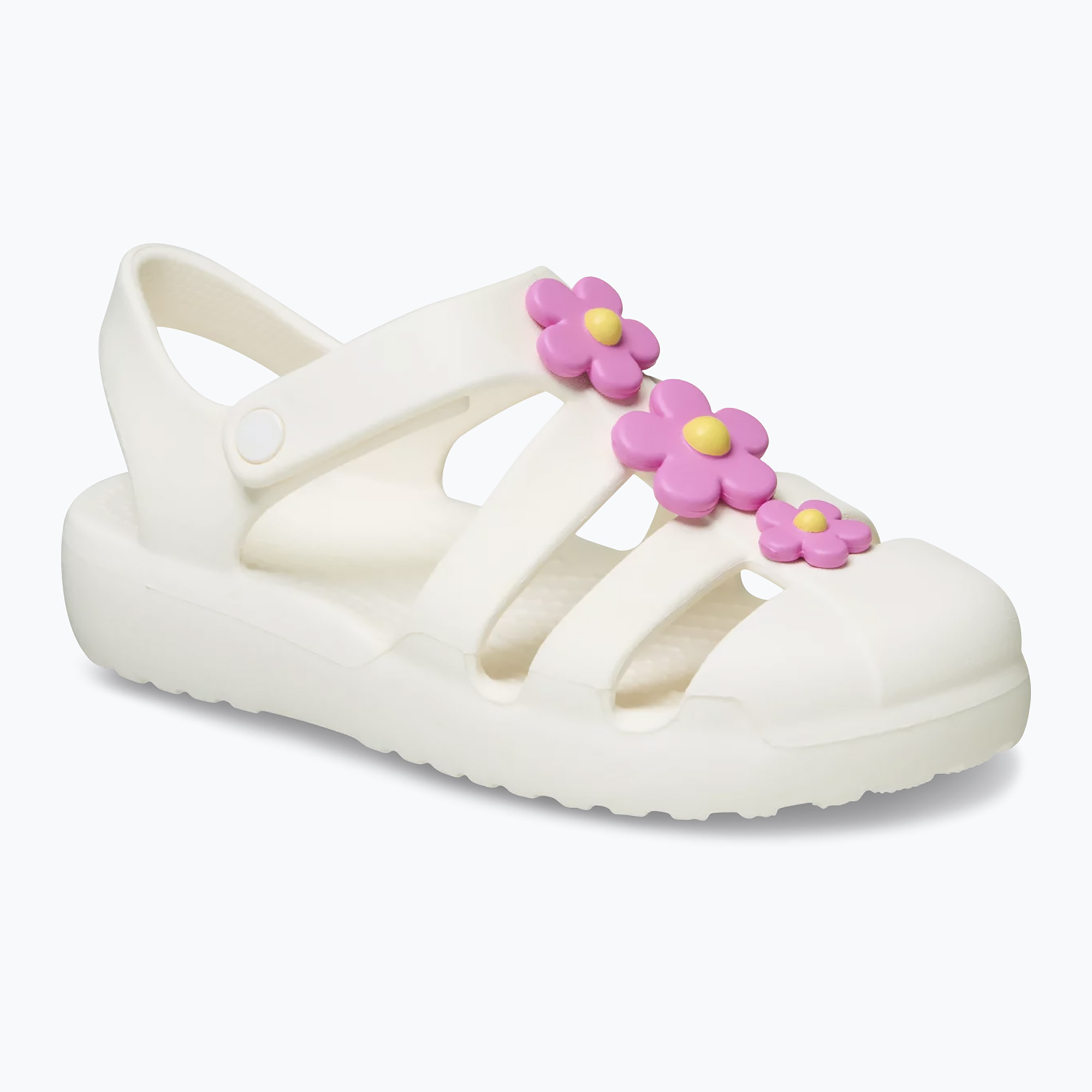 Детски сандали Crocs Classic Fisherman chalk