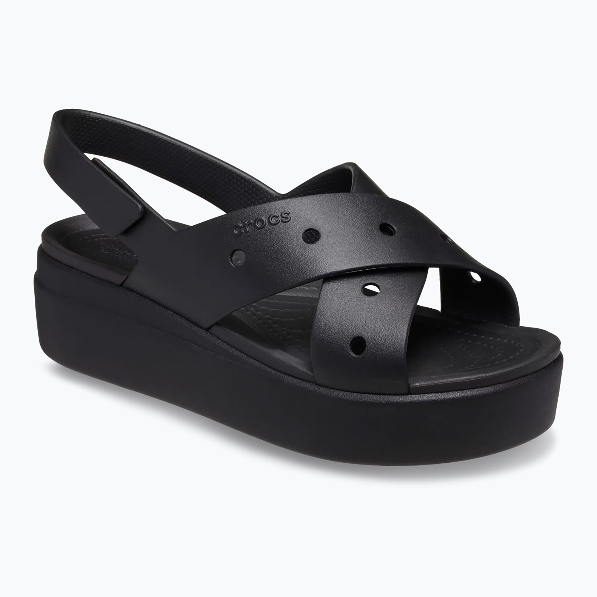 Дамски сандали Crocs Broklyn 4U Cross Strap black