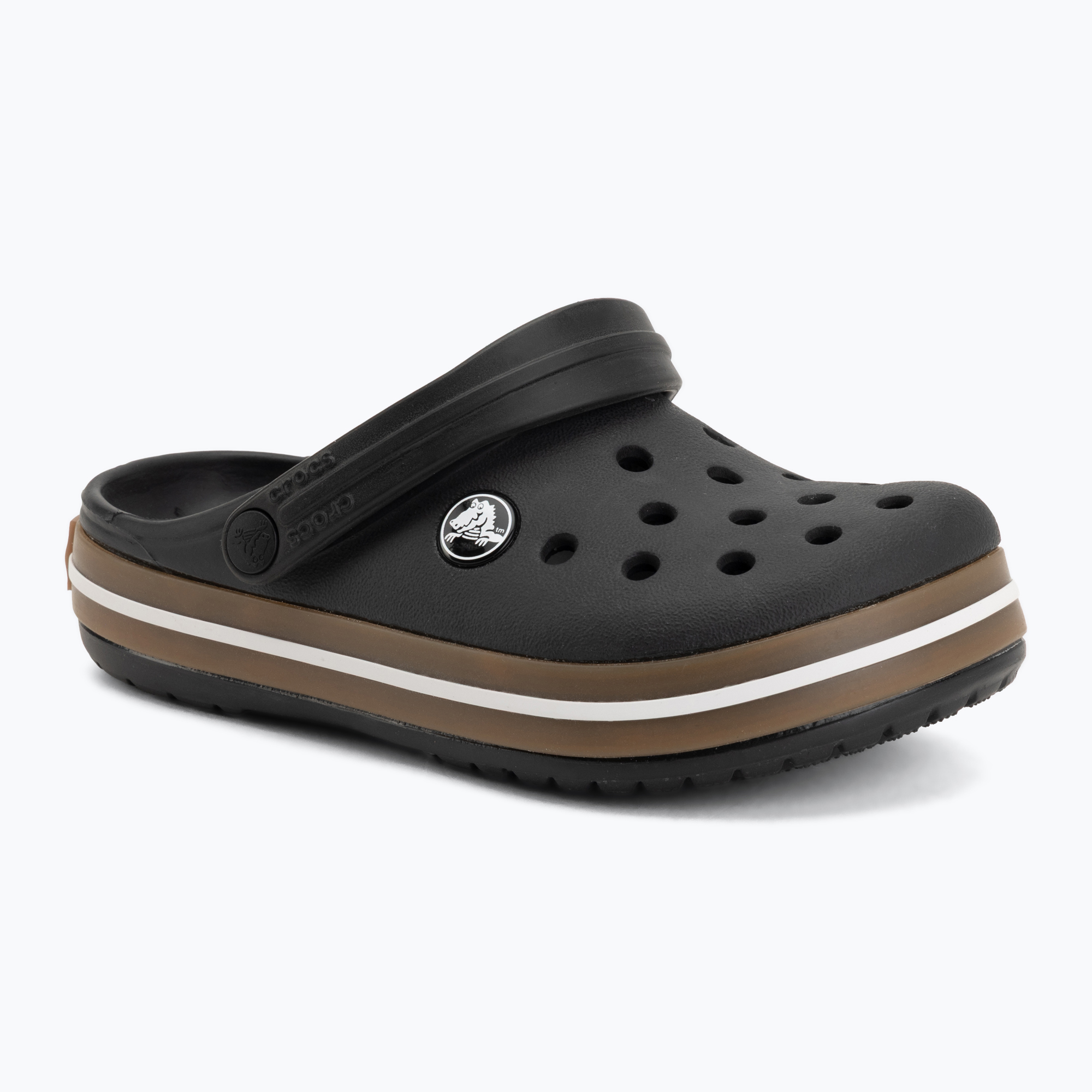 Dětské nazouváky Crocs Crocband Gum black