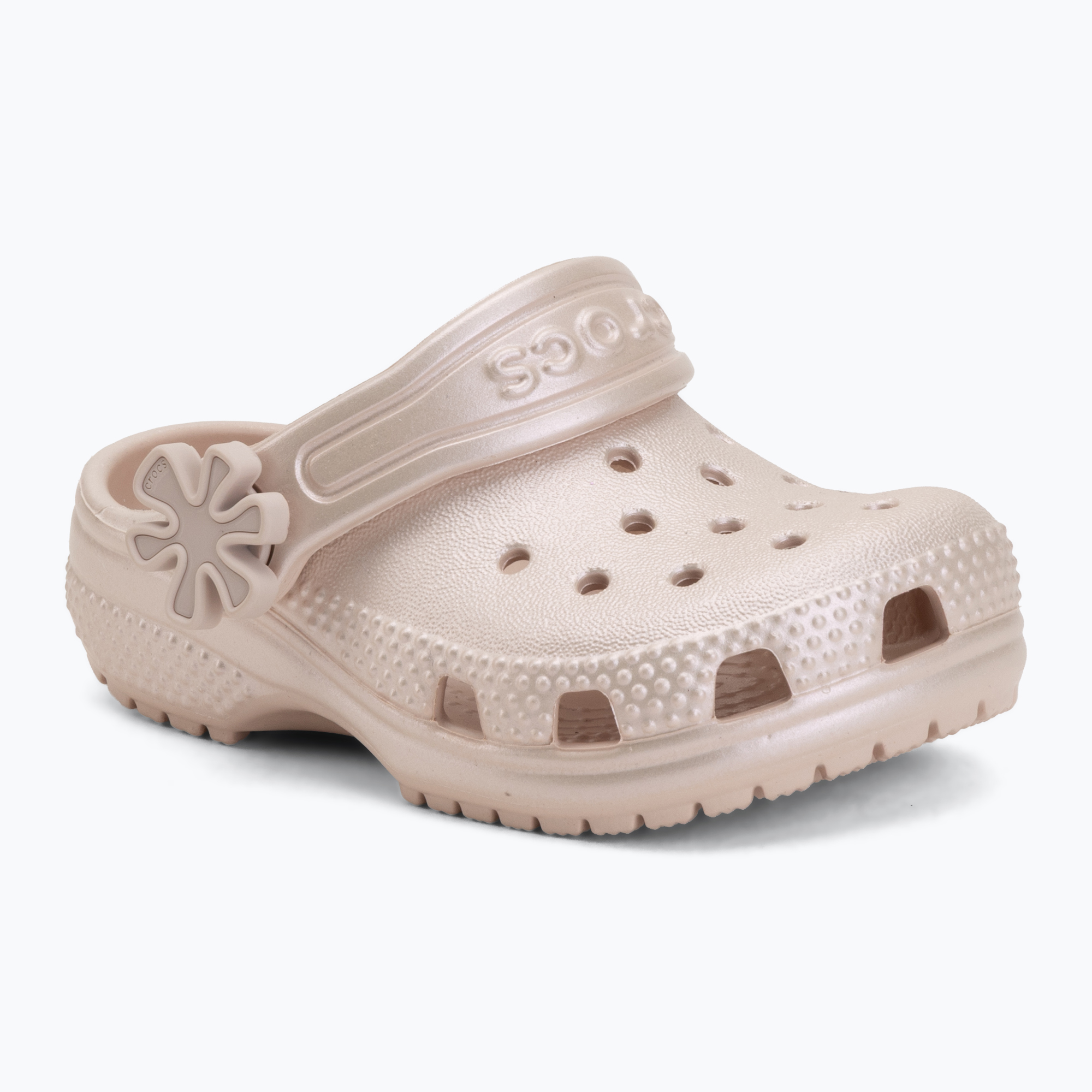 Klapki dziecięce Crocs Classic Pearl Shine 212815 quartz 