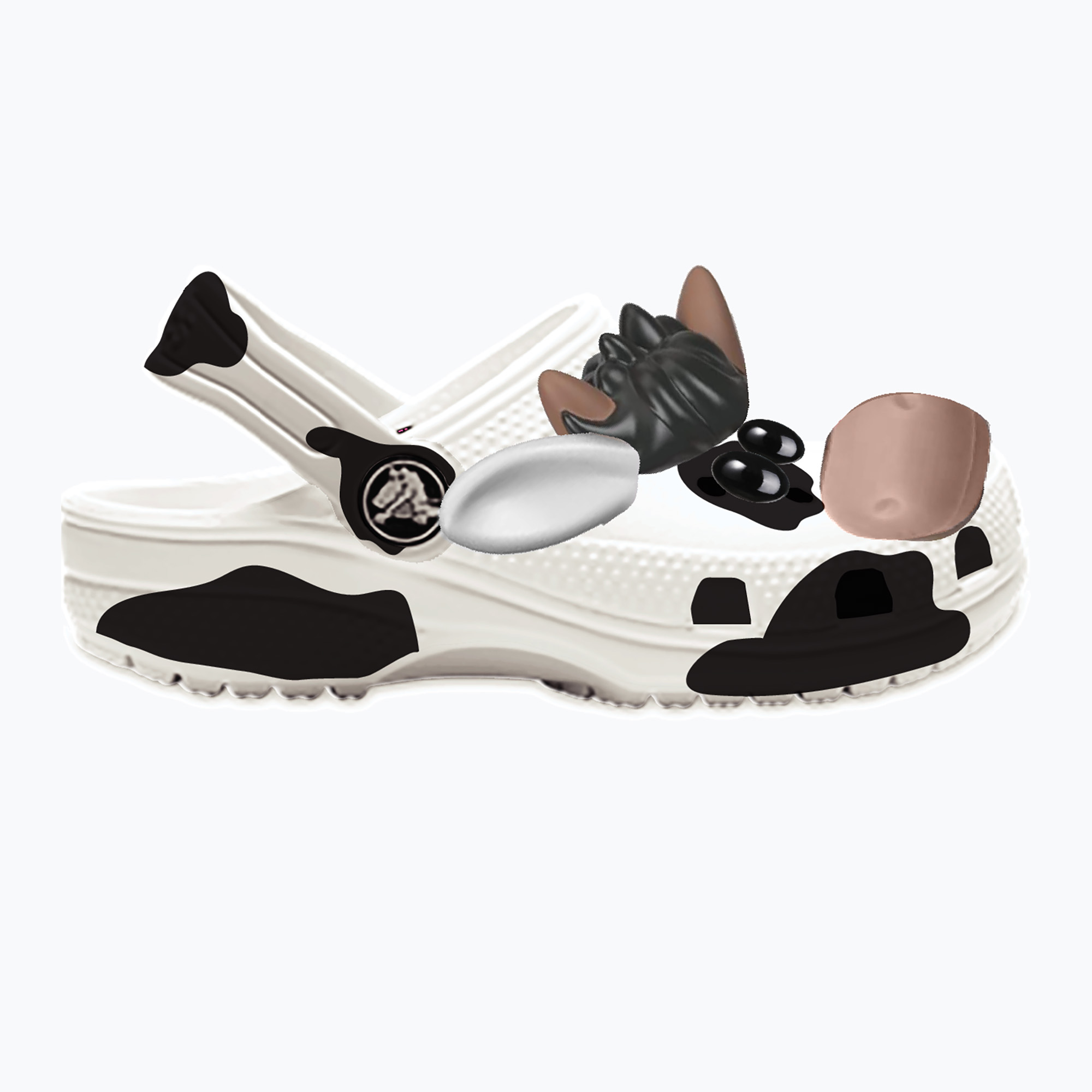 Детски чехли Crocs Classic I Am Cow Glow