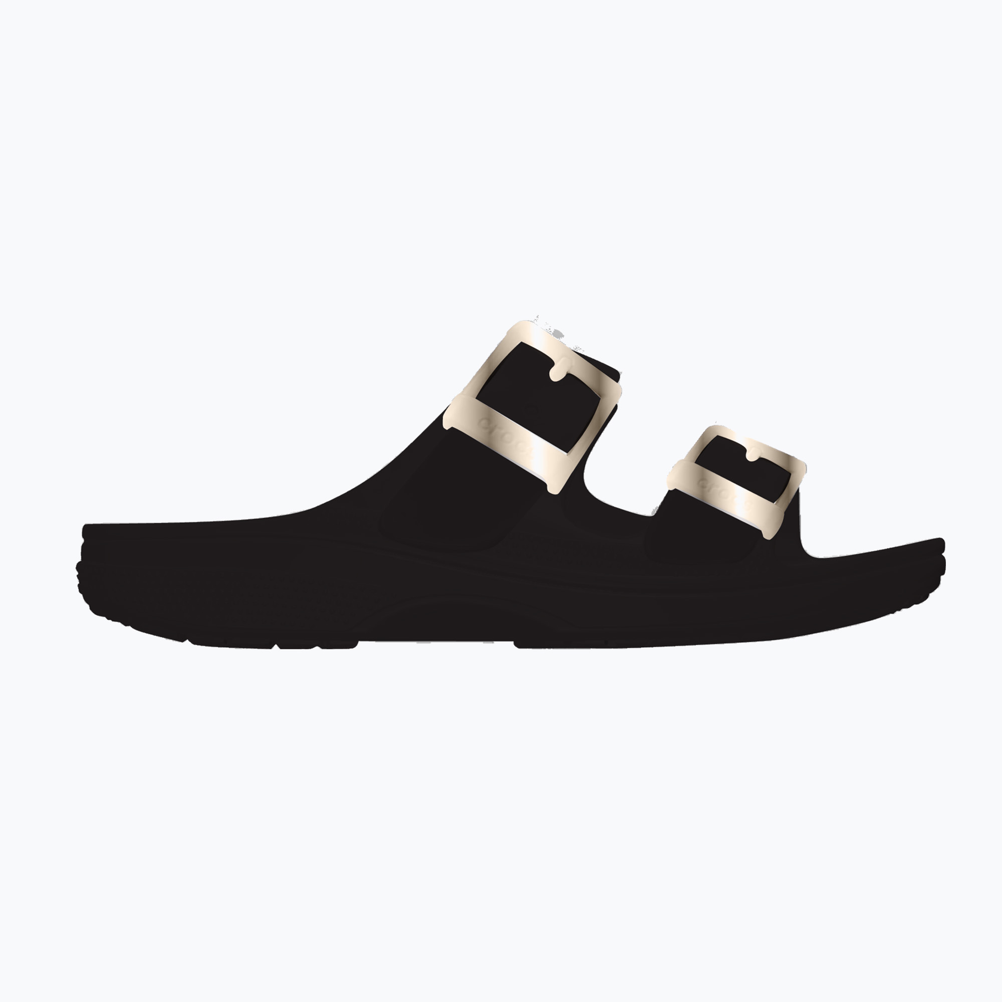 Дамски чехли Crocs Saturday Metallic Buckle black