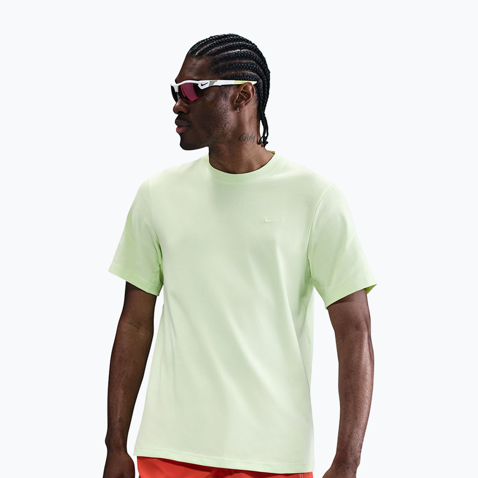 Koszulka treningowa męska Nike Dri-Fit Primary light liquid lime/light liquid lime 