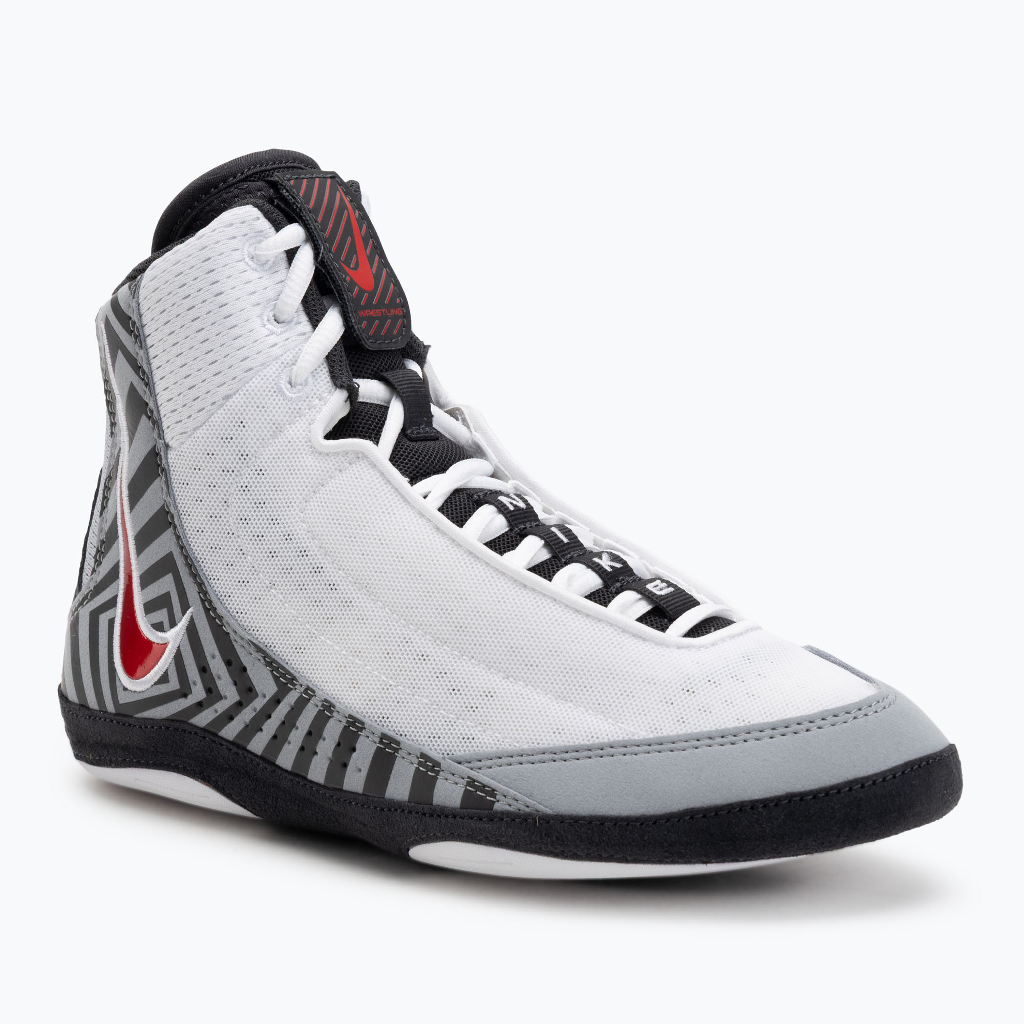 Nike Inflict 4 SE wrestling shoe white/university red/wolf grey/anthracite (45.5 EU)