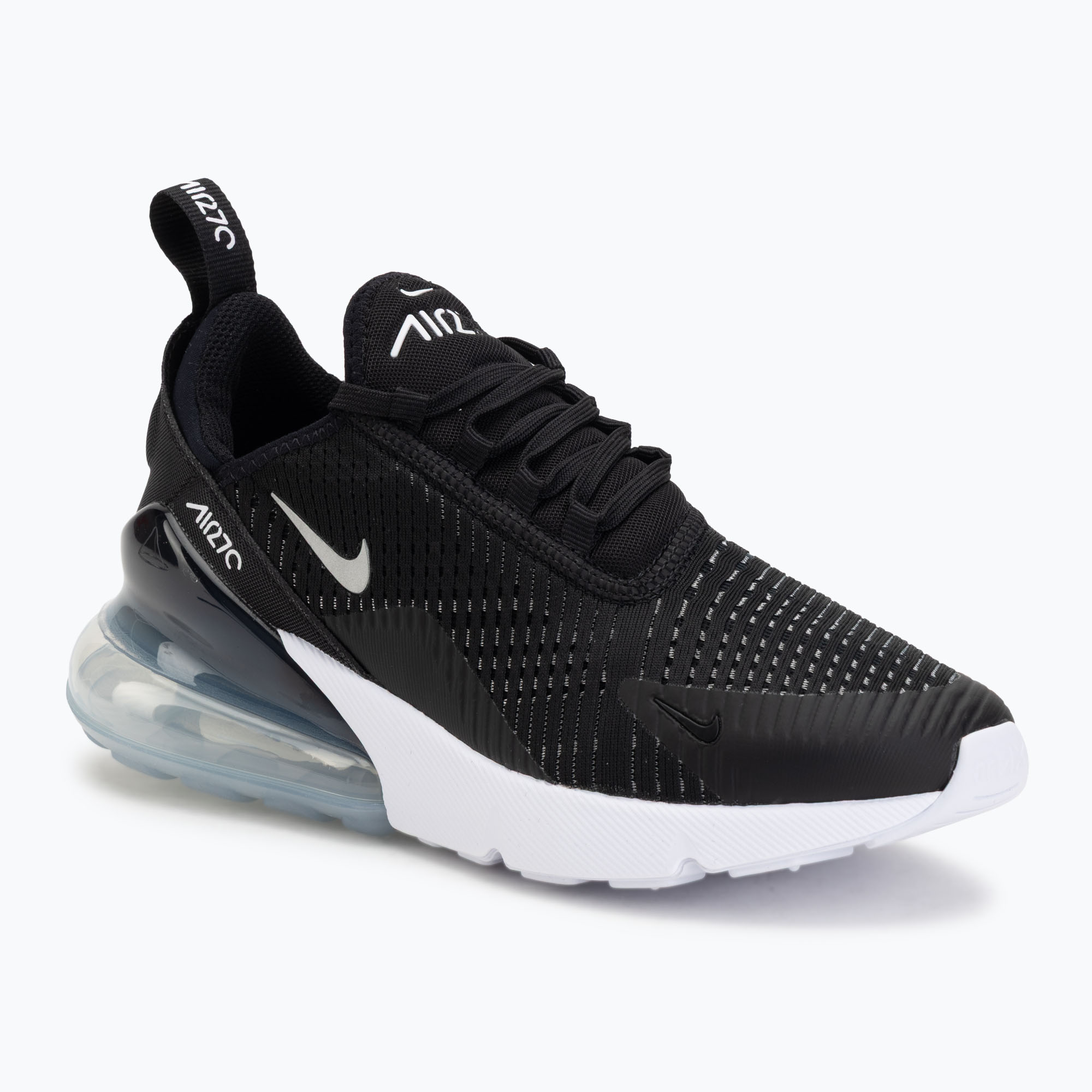 Buty damskie Nike Air Max 270 black/white/metallic silver 