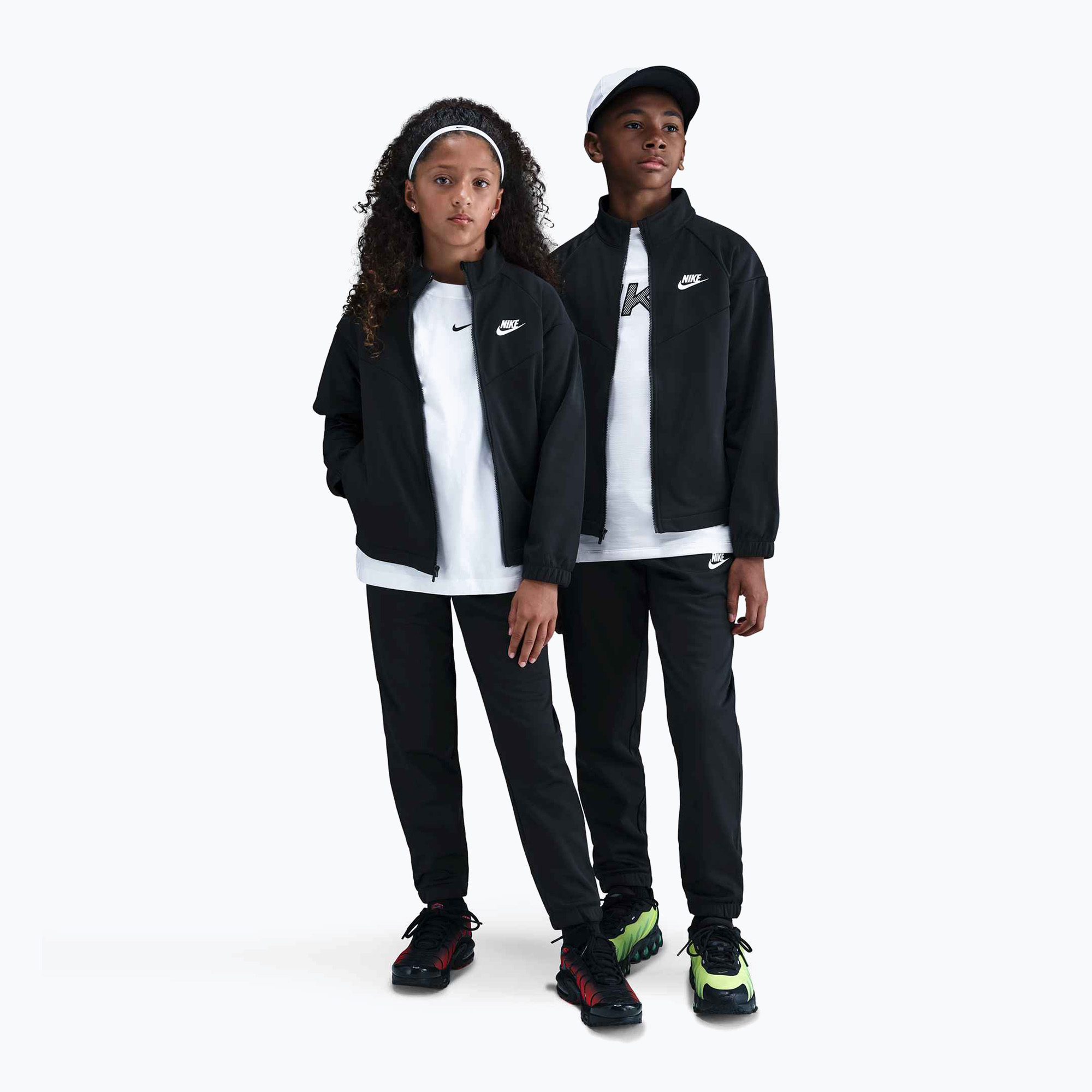 Детски анцуг Nike Sportswear black/black/white