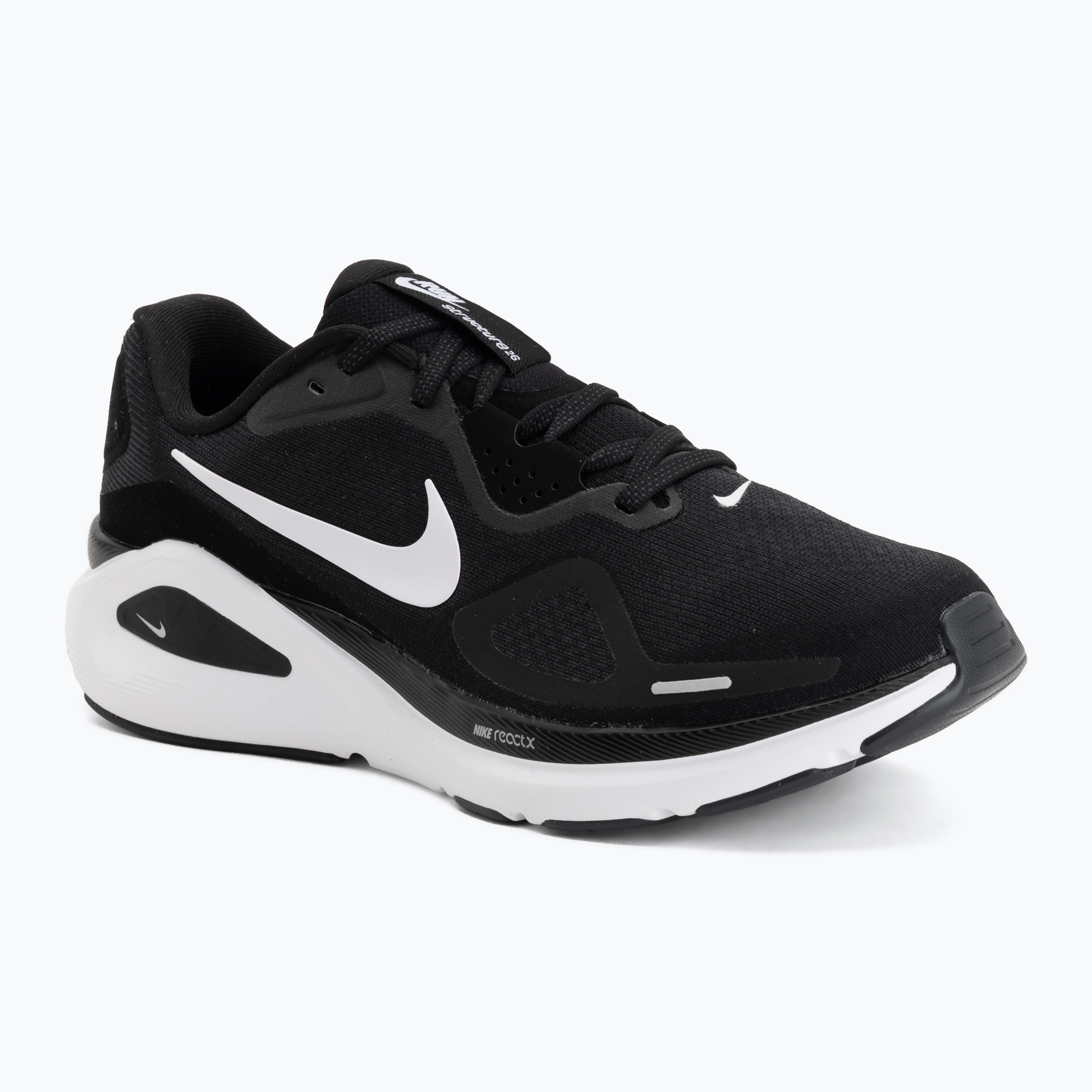 Мъжки обувки за бягане Nike Structure 26 Wide black/wolf grey/metallic silver/white