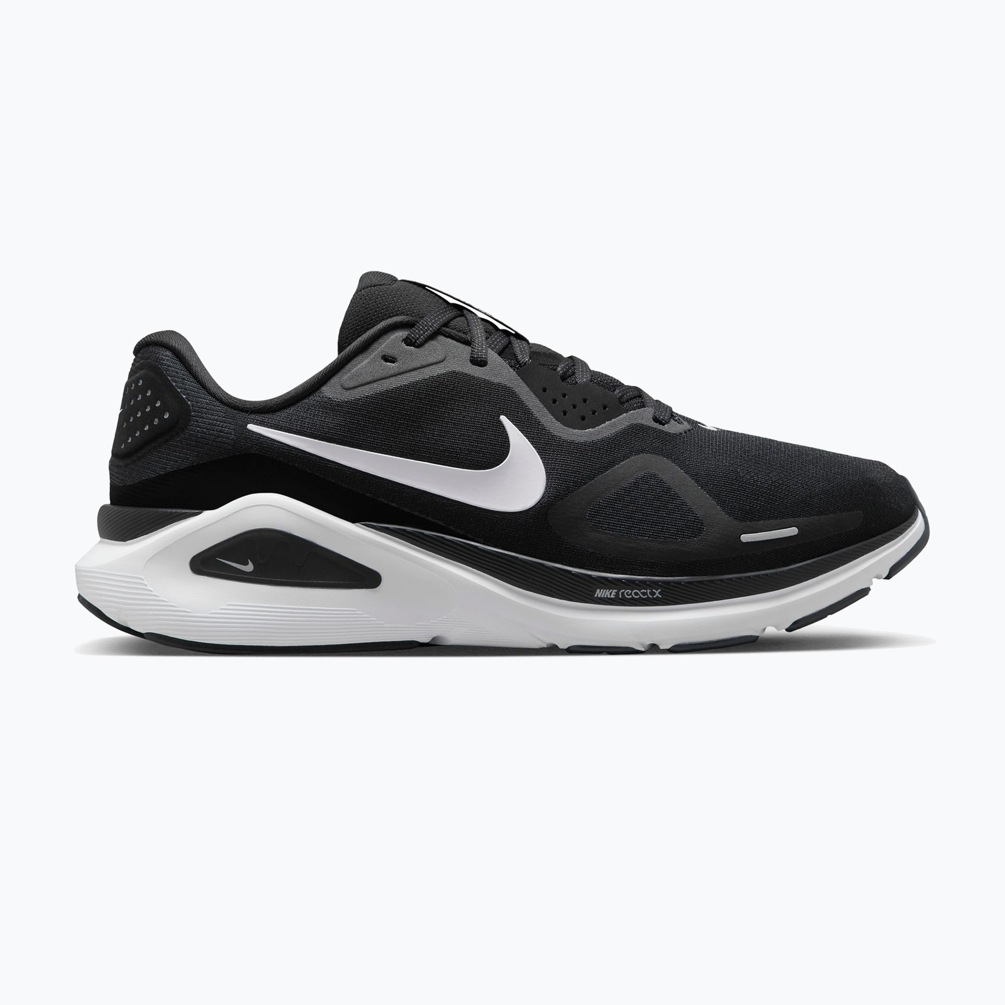 Buty do biegania męskie Nike Structure 26 black/wolf grey/metallic silver/white
