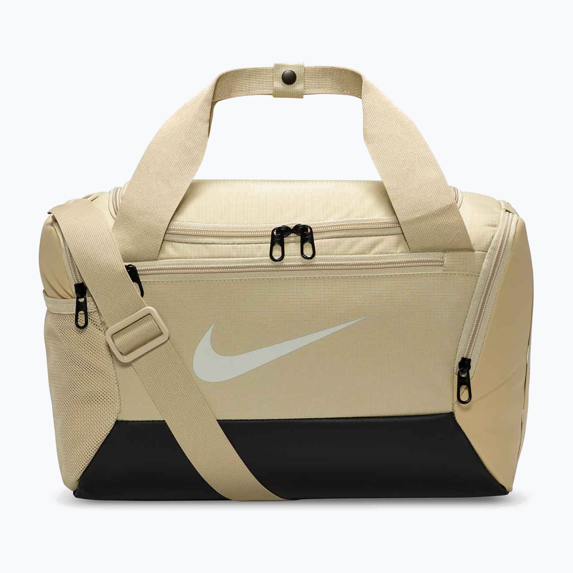 Torba treningowa Nike Brasilia 9.5 Duffle 25 l desert khaki/black/sail 