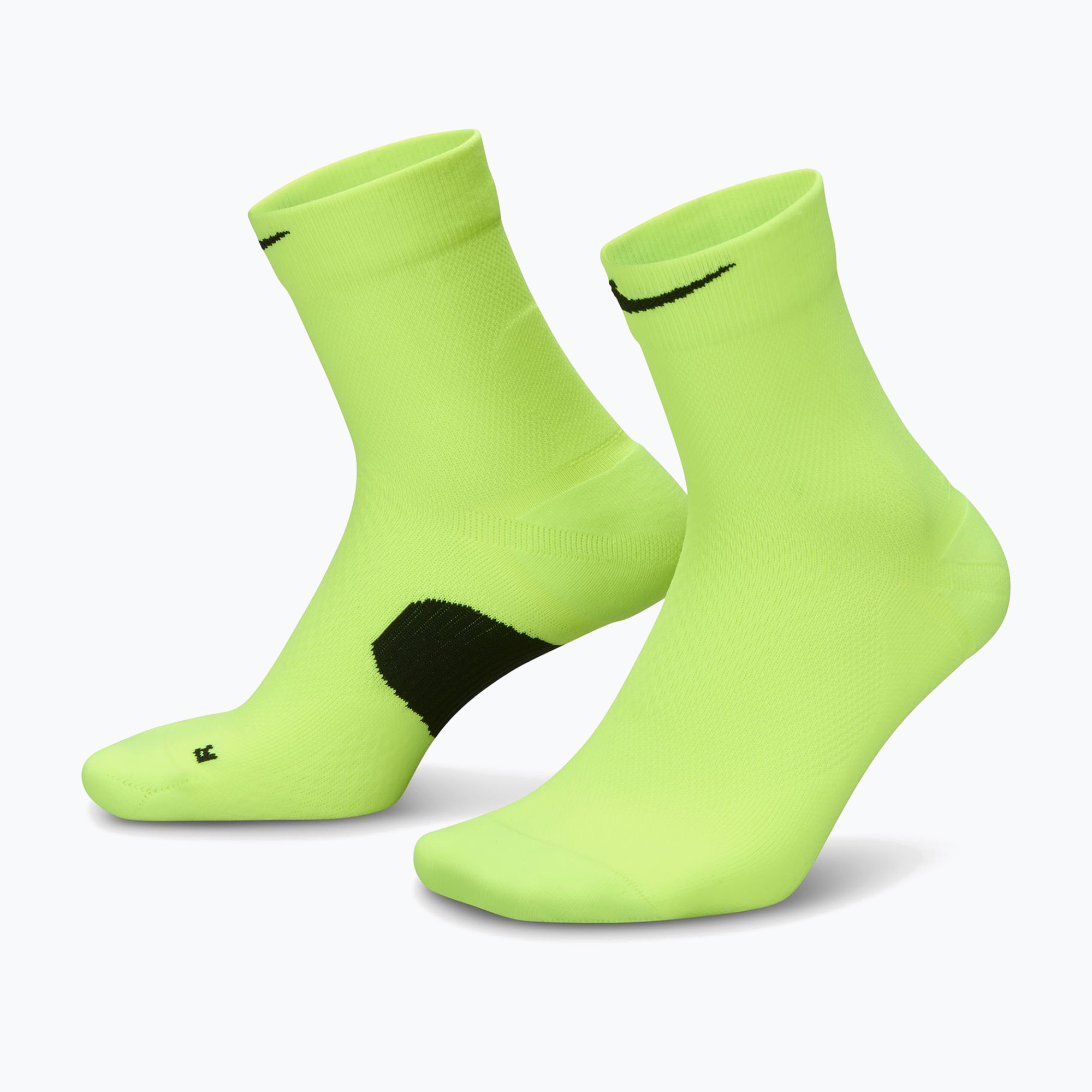 Чорапи Nike Running Midweight Micro Crew volt/black/black