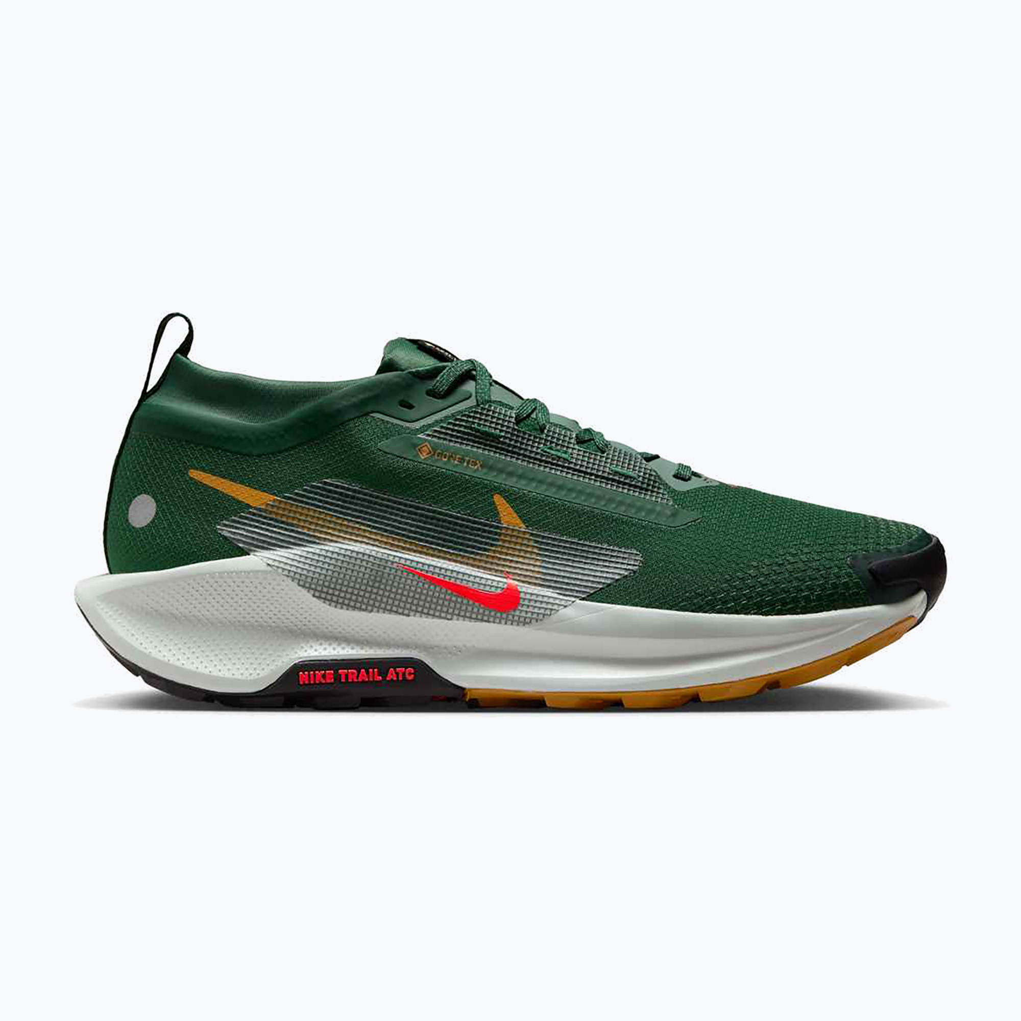 Pánske bežecké topánky Nike Pegasus Trail 5 GORE-TEX fir/bright crimson/clay green (Pegasus Trail 5 GORE-TEX FQ0908-301)