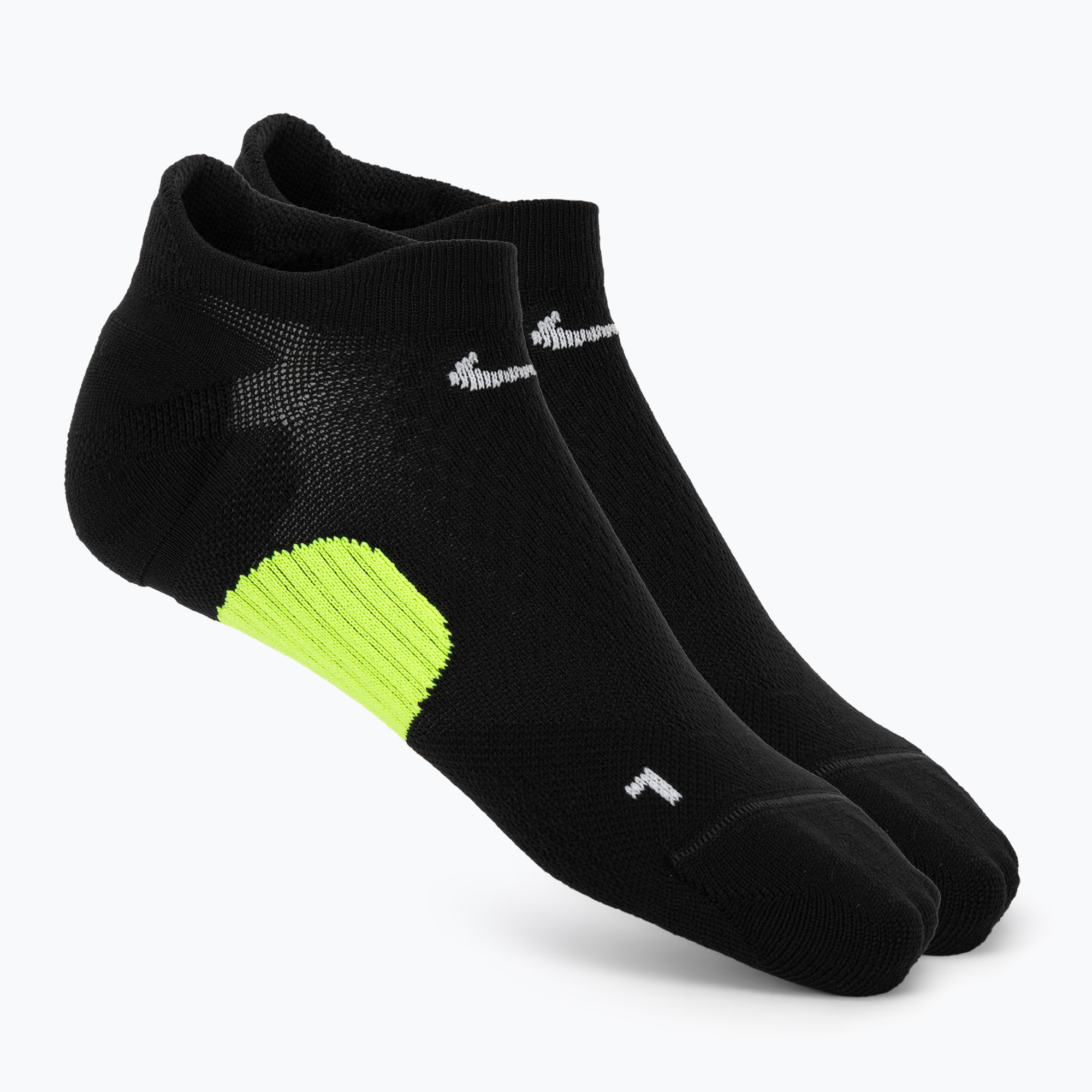 Șosete Nike Running Midweight No-Show black/smoke grey/white