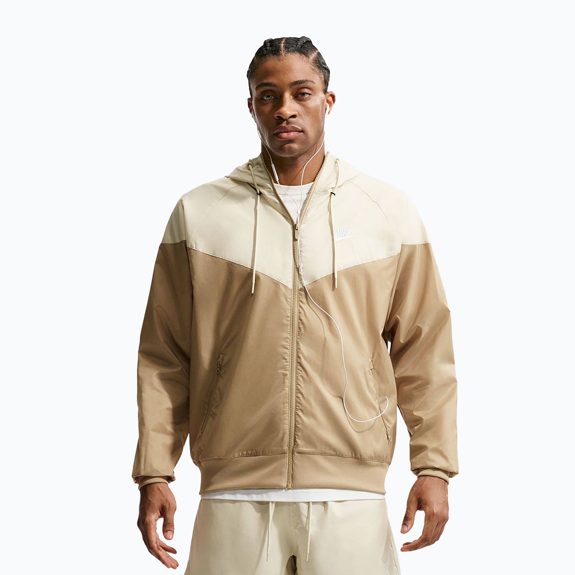 Kurtka męska Nike Sportswear Windrunner parachute beige/light khaki/white 