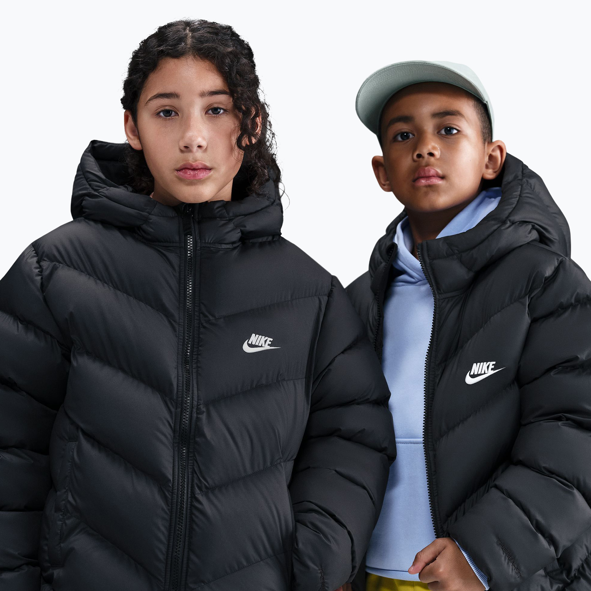 Детско яке Nike Sportswear All Day Play black/white