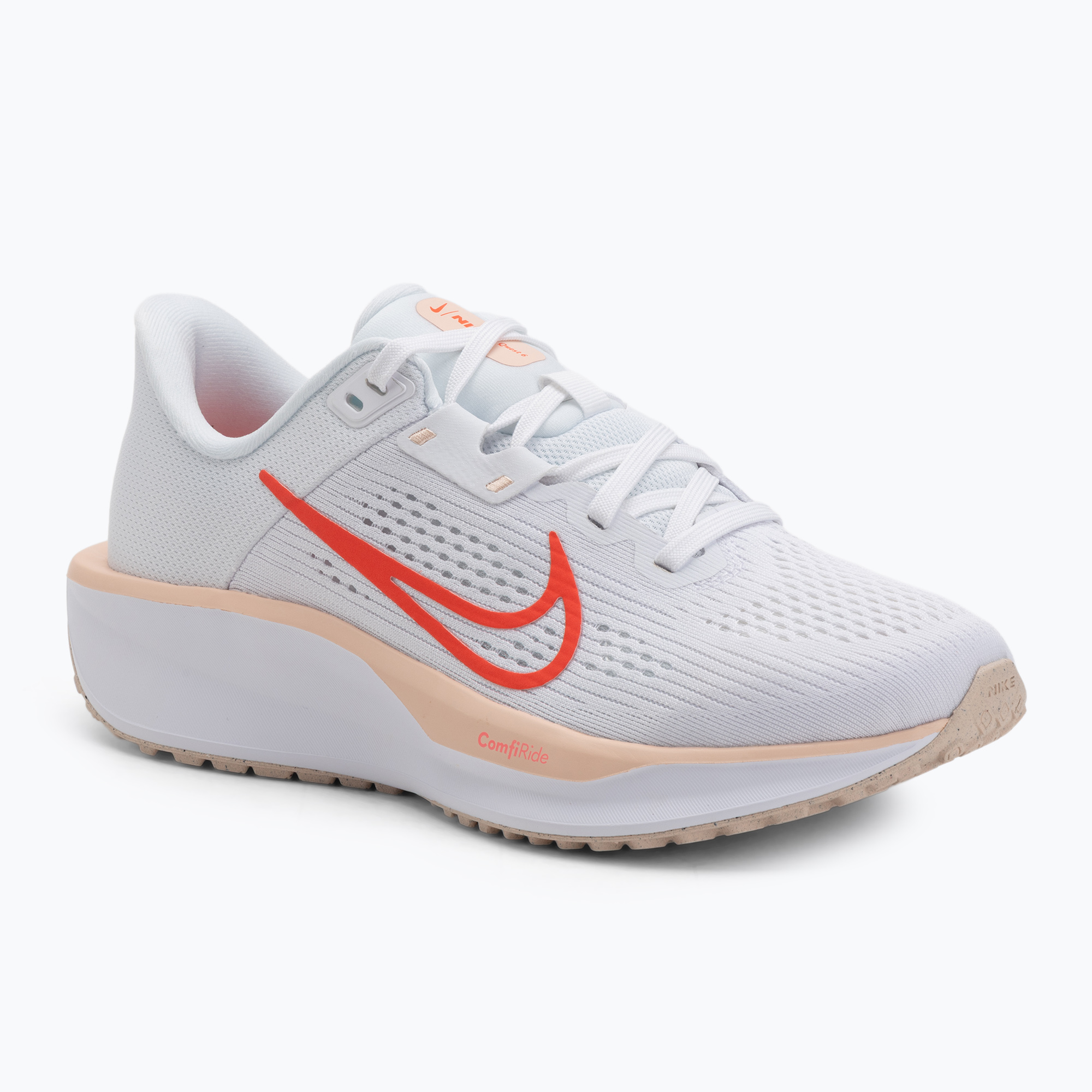Buty do biegania damskie Nike Quest 6 white/bright crimson/washed coral 