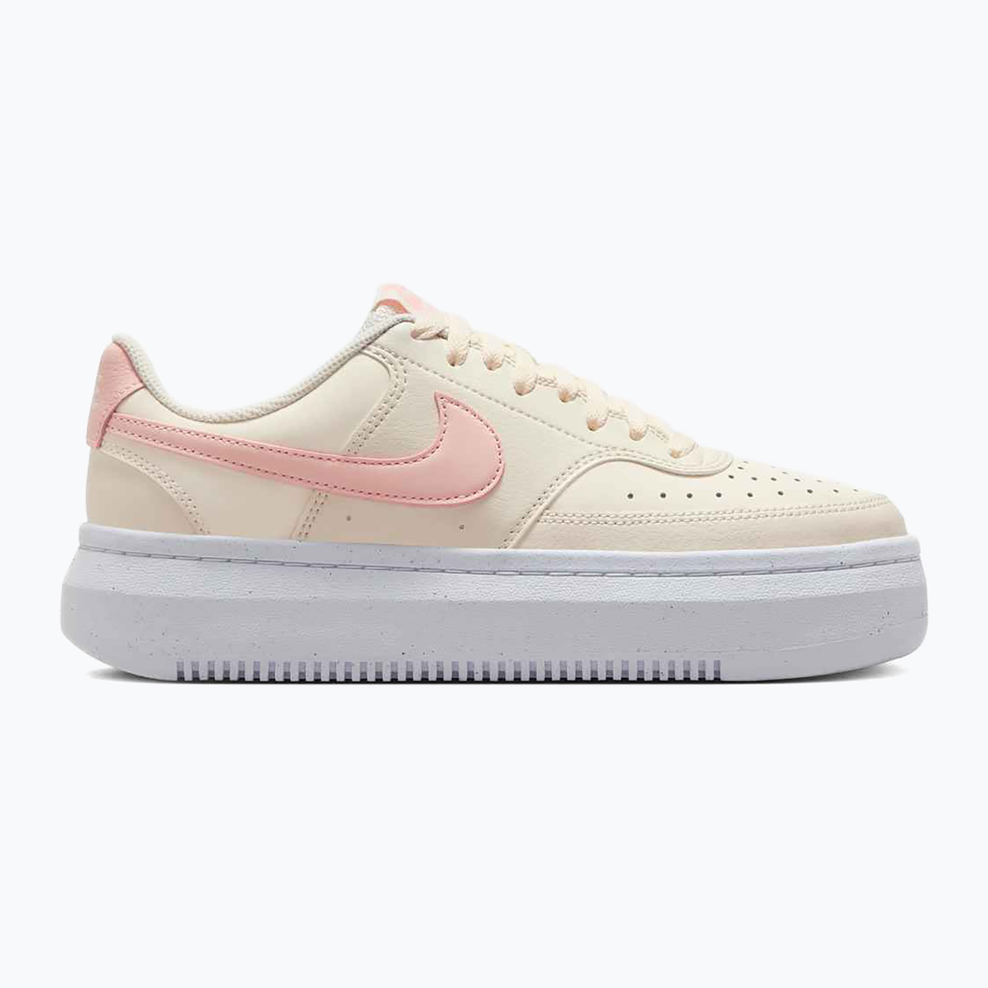 Buty damskie Nike Court Vision Alta pale ivory/washed coral/white 