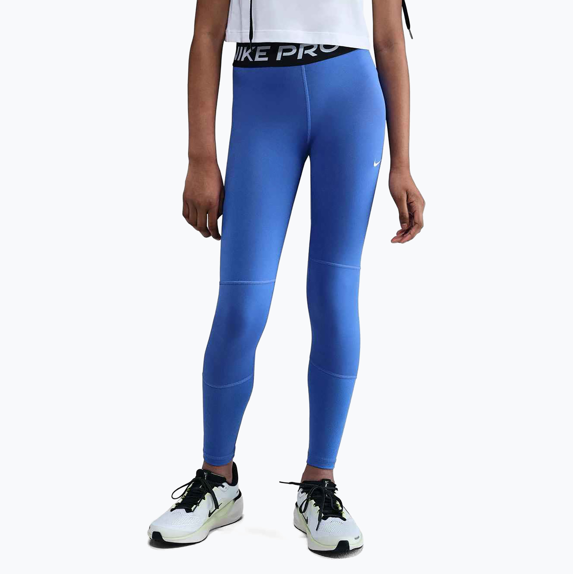 Legginsy dziecięce Nike Pro Dri-FIT comet blue/black/white 