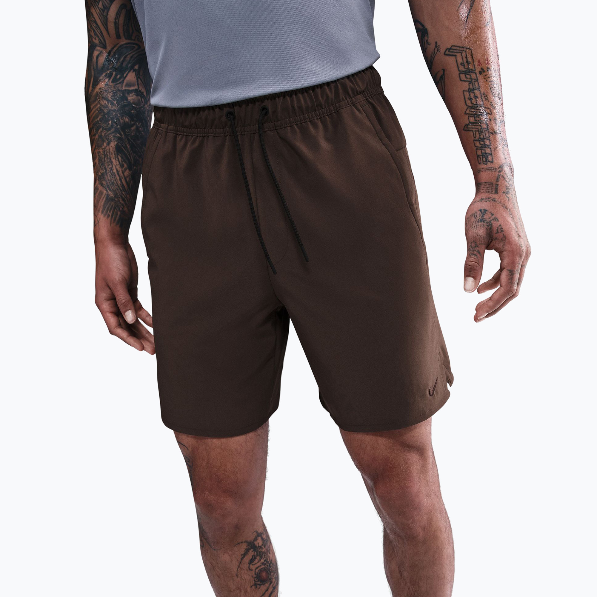 Spodenki treningowe męskie Nike Unlimited baroque brown/black/baroque brown 