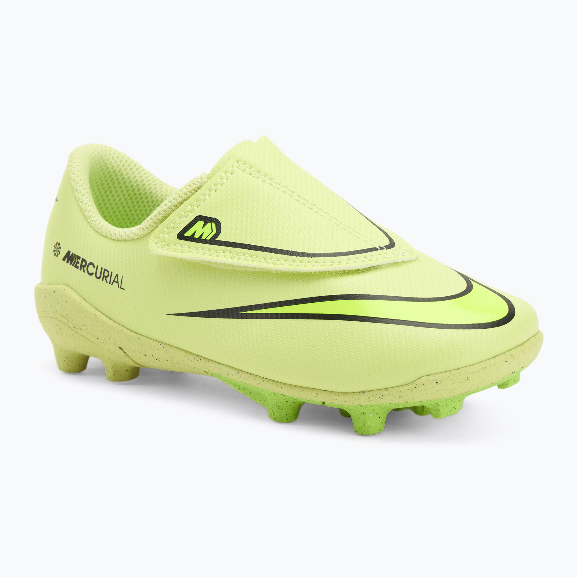 Buty piłkarskie dziecięce Nike Mercurial Vapor 16 Club FG/MG limelight/hyper crimson/volt