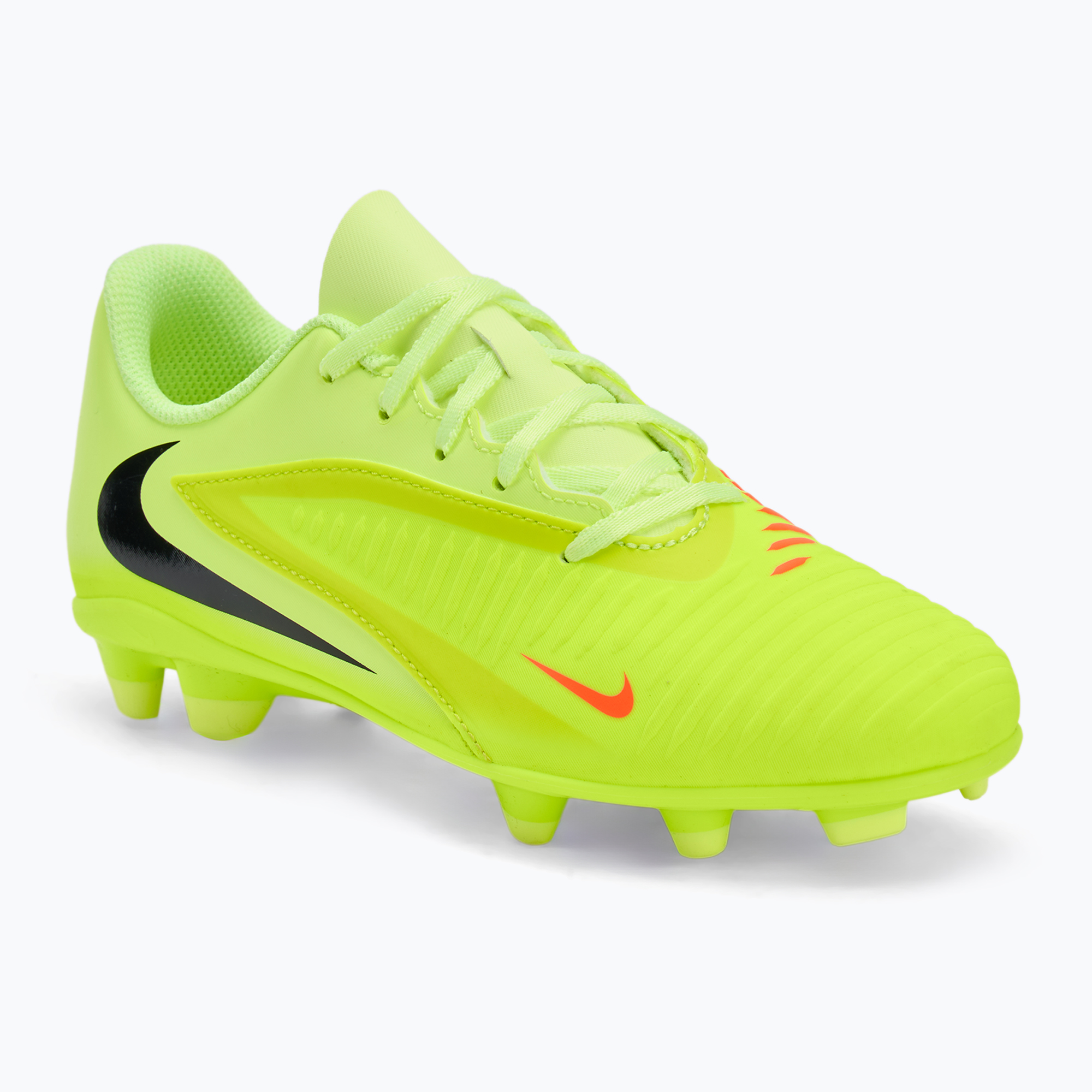 Buty piłkarskie dziecięce Nike Phantom 6 Low Club MG hyper crimson/limelight/black 