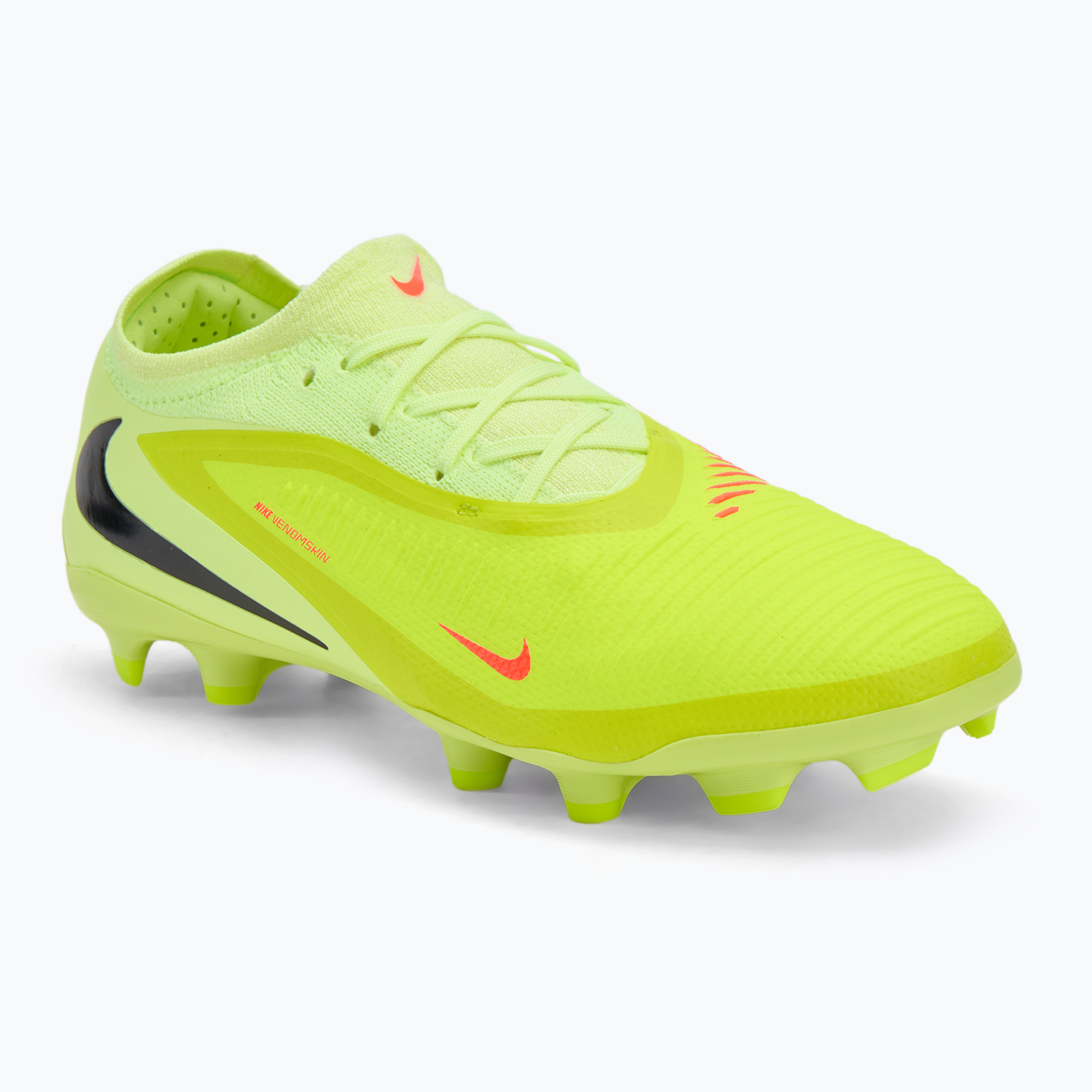 Buty piłkarskie dziecięce Nike Phantom 6 Low Pro FG/MG hyper crimson/limelight/black 