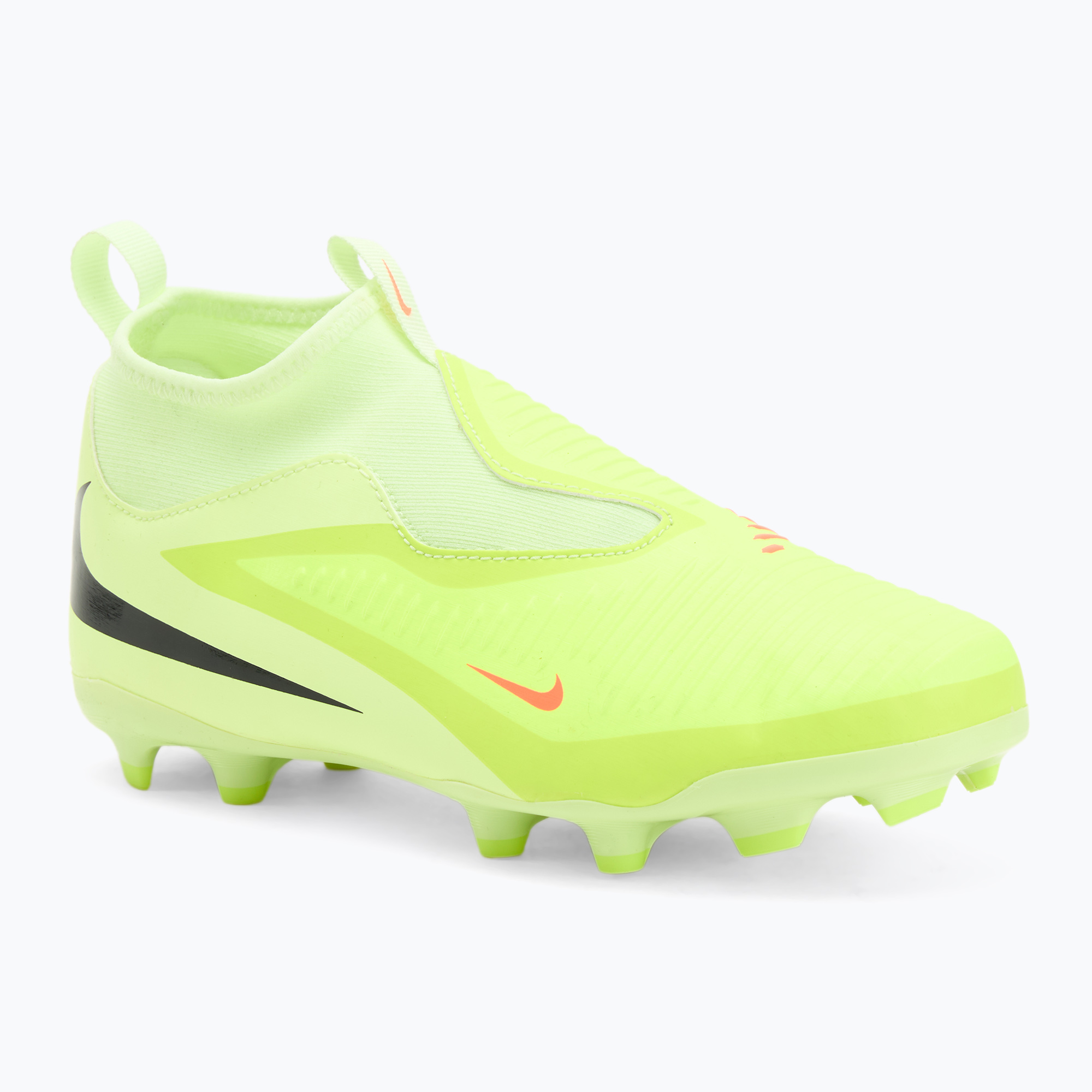 Buty piłkarskie dziecięce Nike Jr. Phantom 6 High Academy FG/MG hyper crimson/limelight/black 