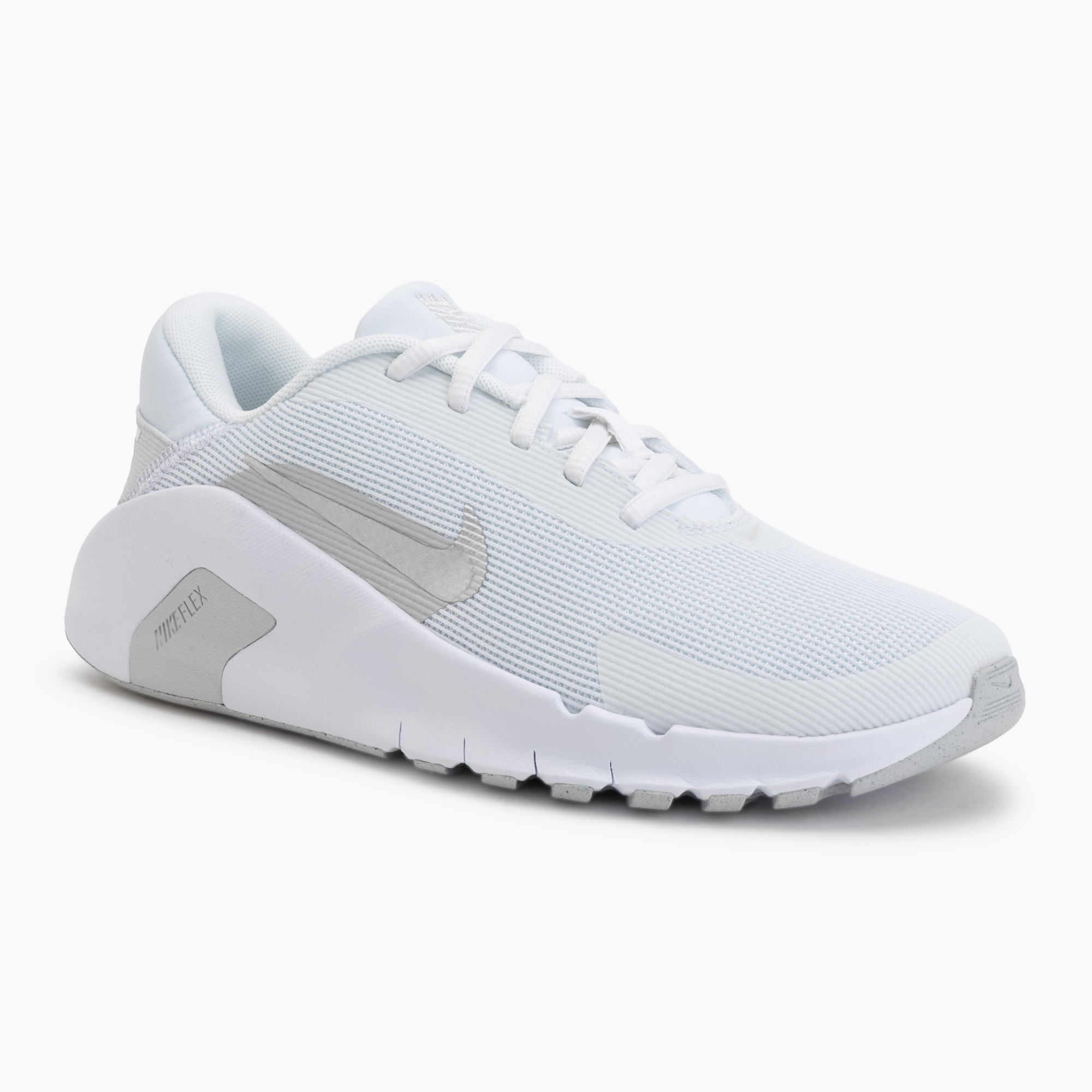 Buty treningowe damskie Nike Flex Train white/photon dust/metallic silver 