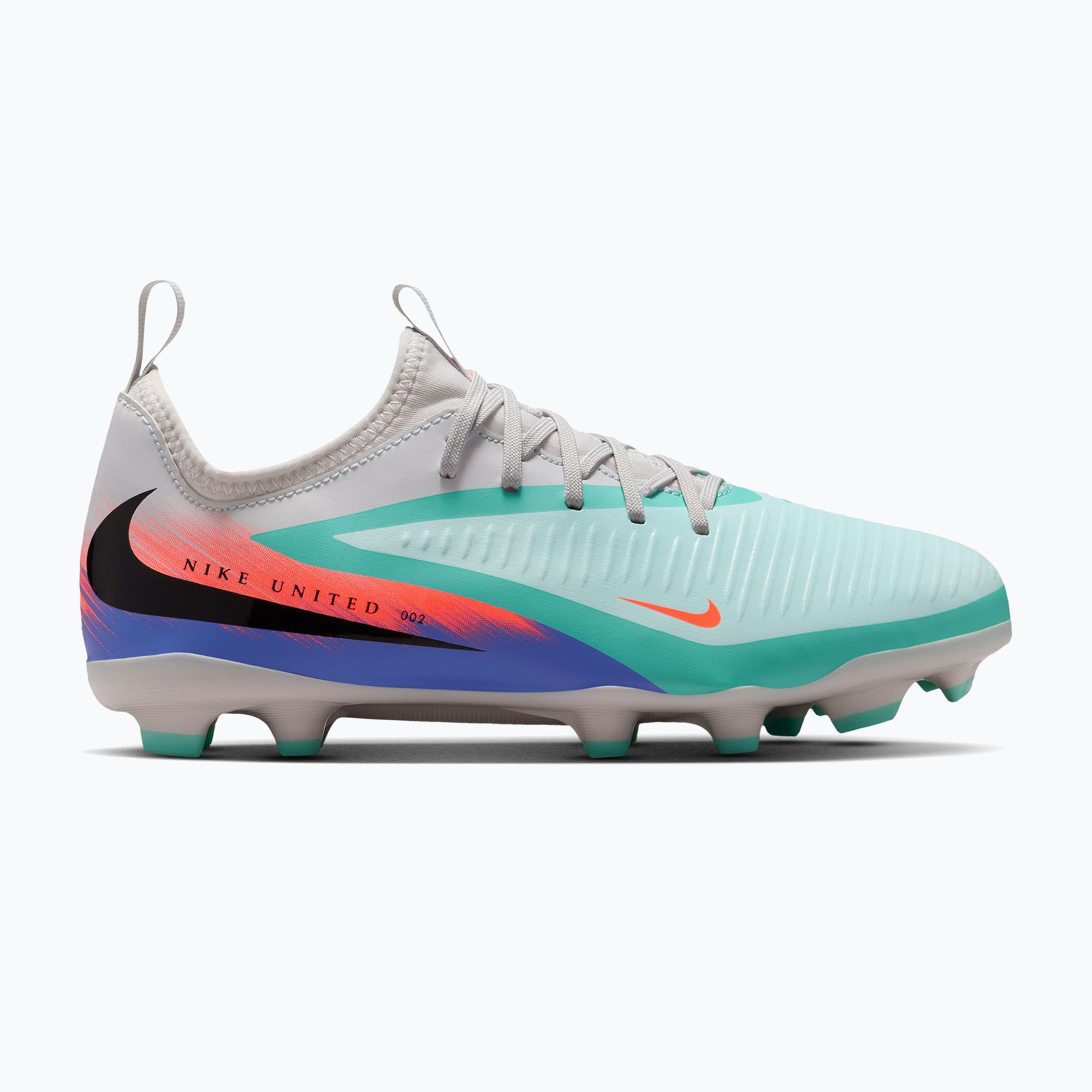Buty piłkarskie męskie Nike United Phantom 6 Low Academy Jr FG/MG pistachio frost/hyper orange