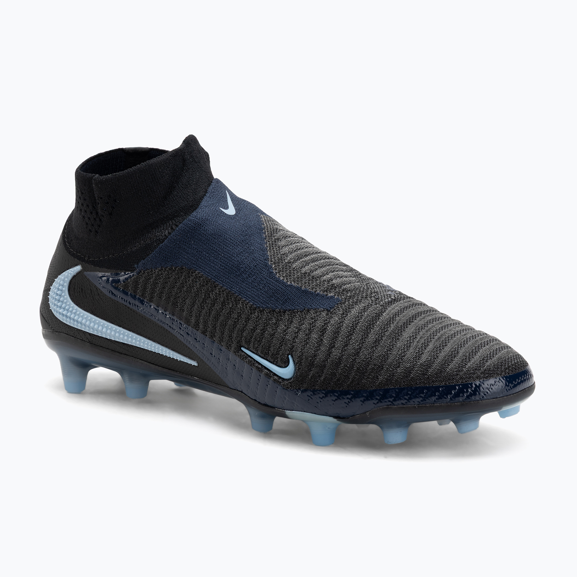 Buty piłkarskie męskie Nike Phantom 6 High Elite AG black/black 